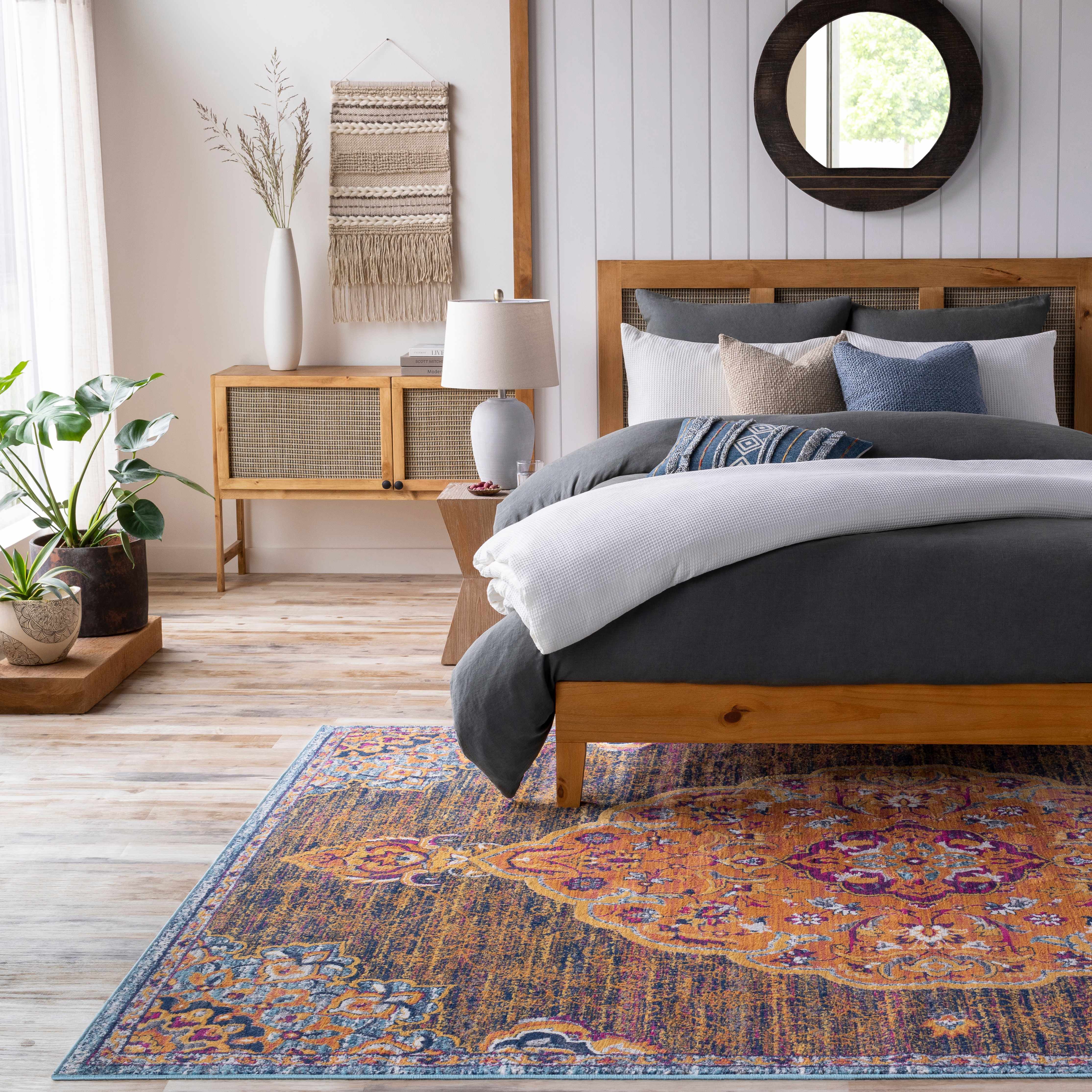 Brodheadsville 5'3in x 7'1in Traditional Area Rug - Hauteloom