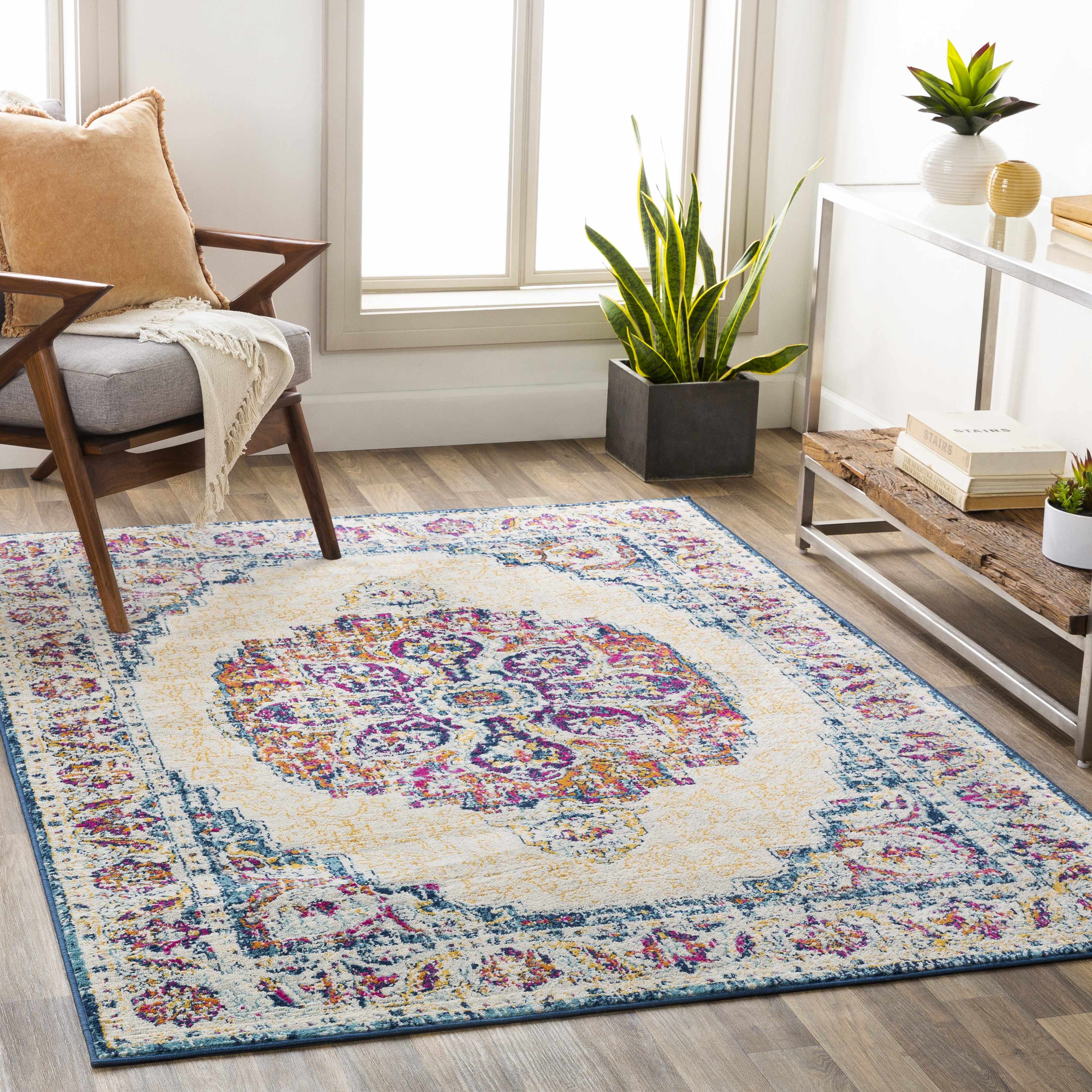 Strathpine 9' x 12'3in Traditional Area Rug - Hauteloom