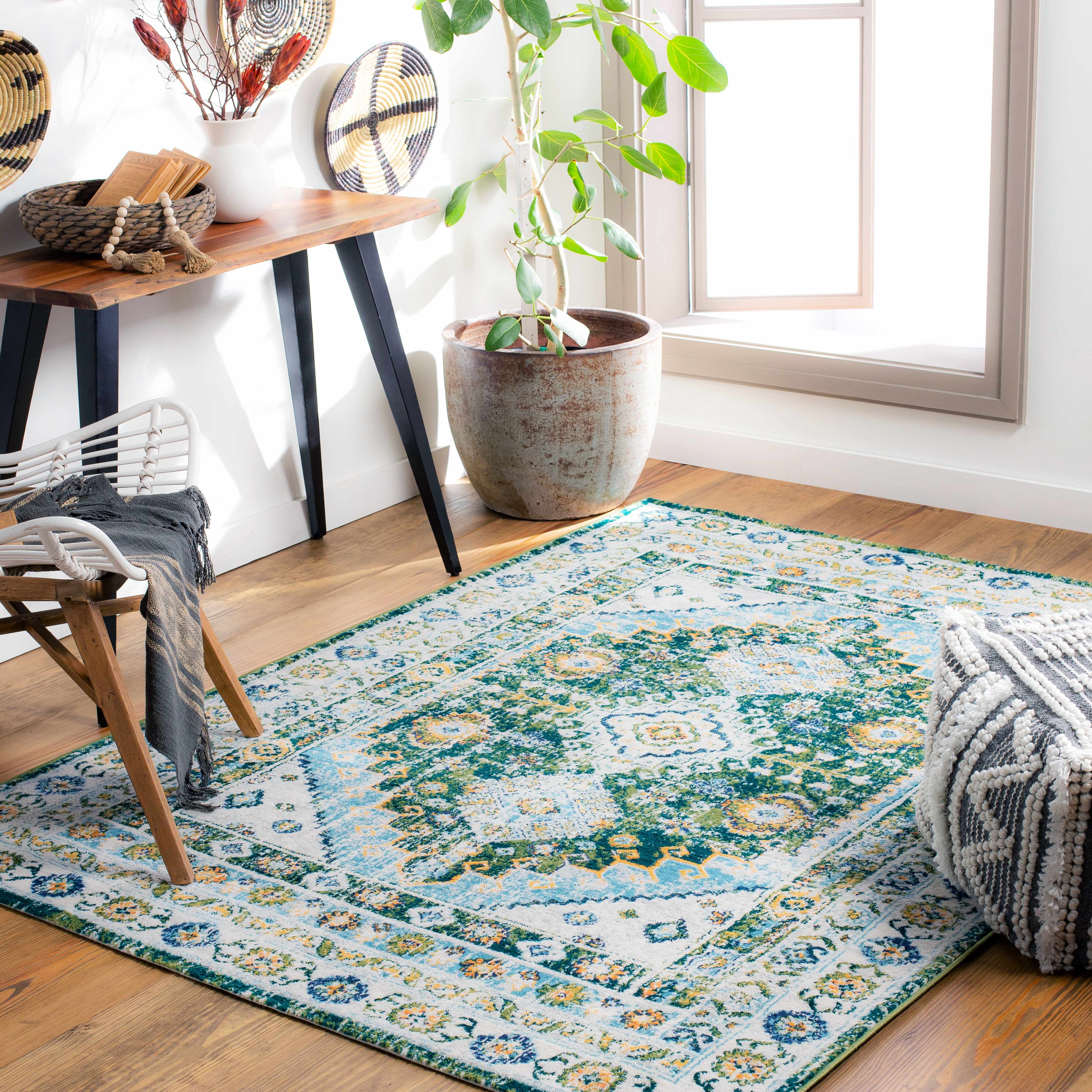 Tranent 6'7in x 9' Area Rug - Hauteloom