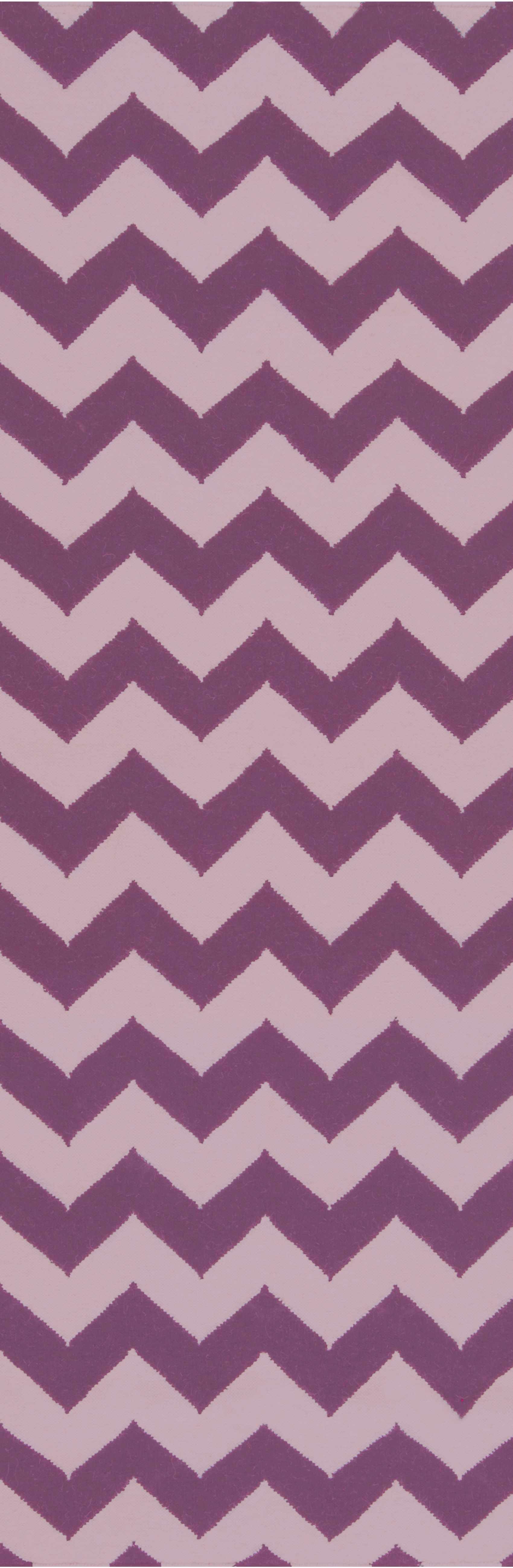 Wendel 2'6in x 8' Transitional Flat Weave Moroccan Trellis Wool Runner - Hauteloom