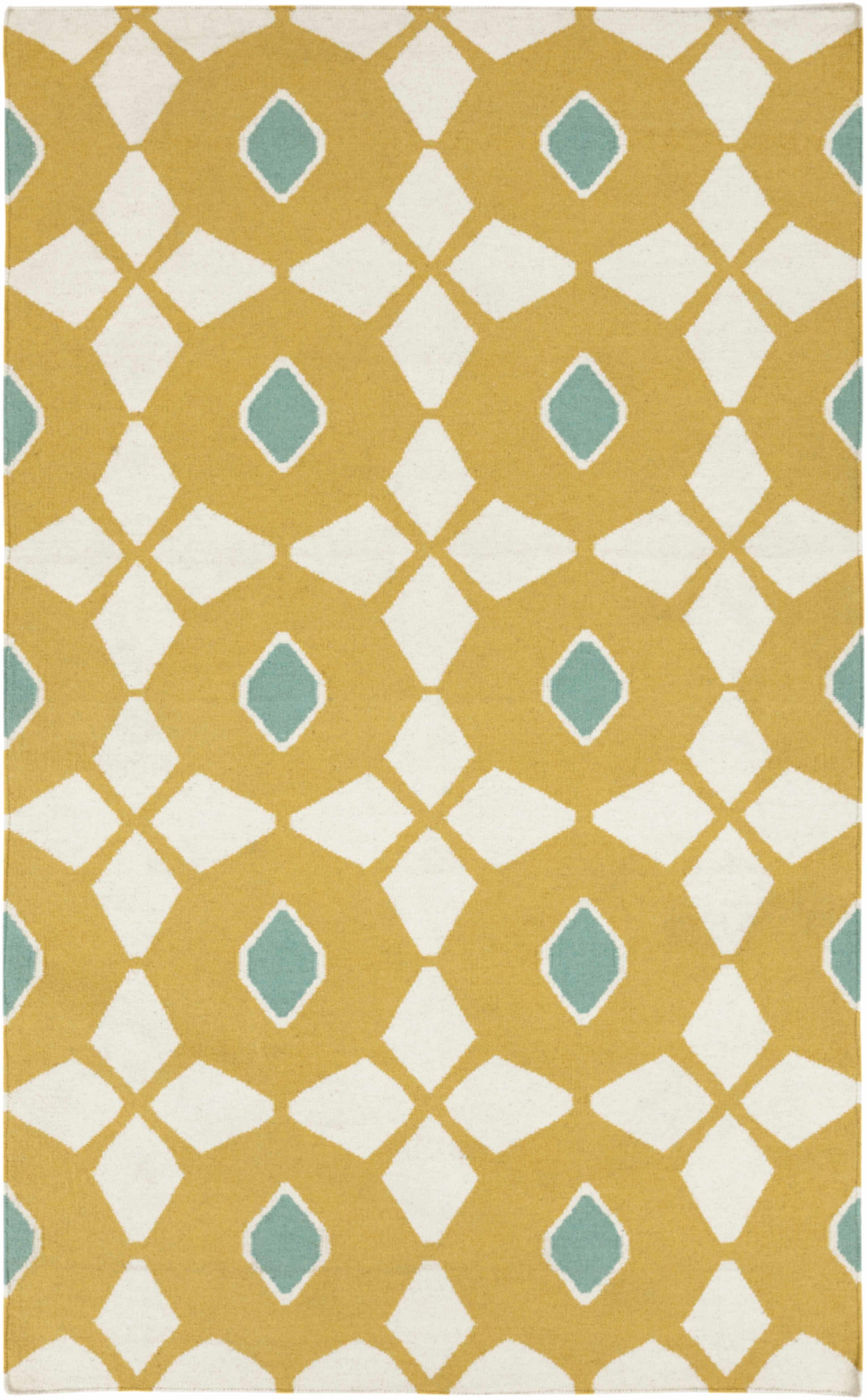 Wellingborough 8' x 11' Modern Flat Weave Contemporary Wool Area Rug - Hauteloom