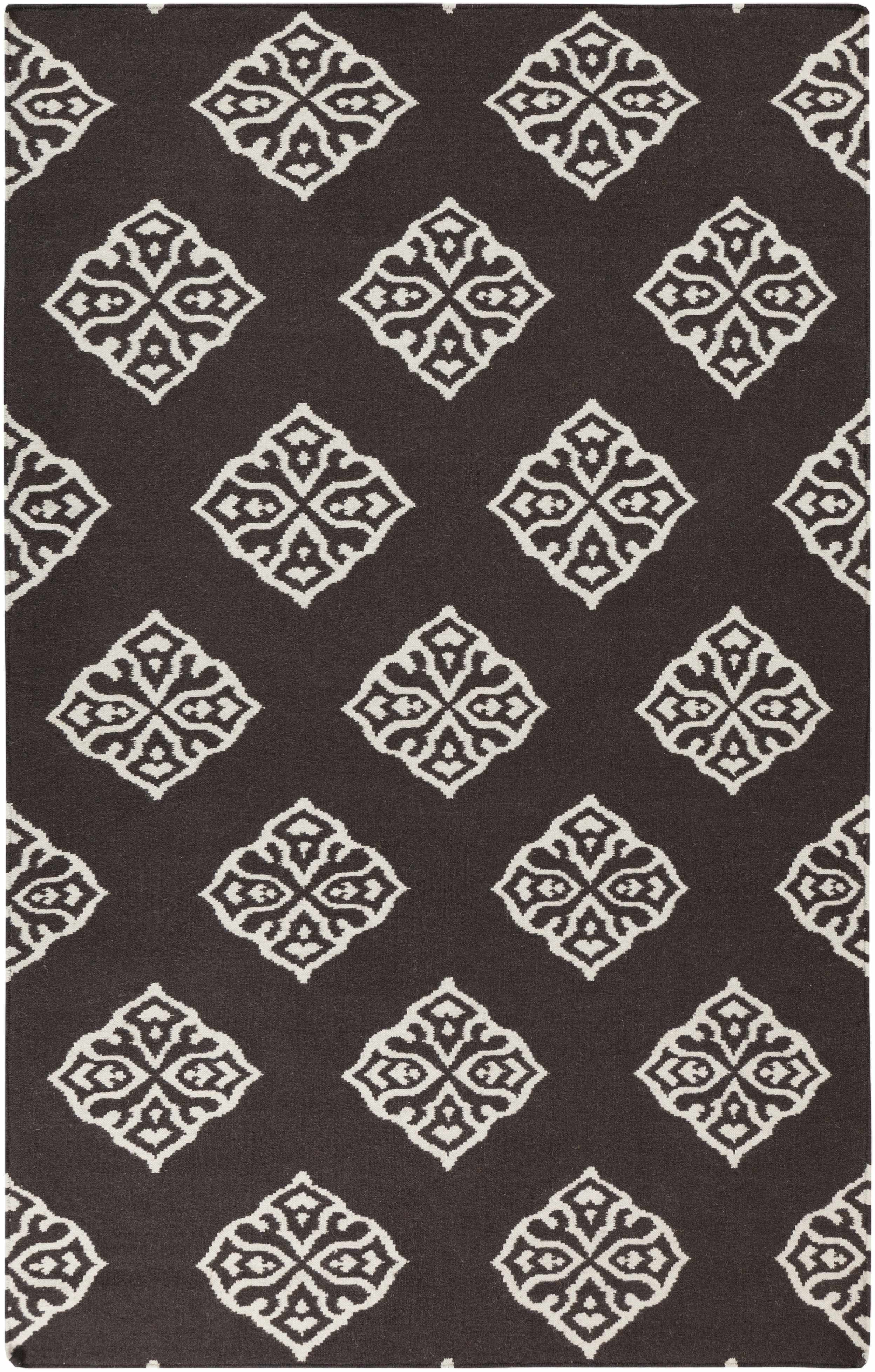 Louisa 8' x 11' Modern Flat Weave Moroccan Wool Area Rug - Hauteloom