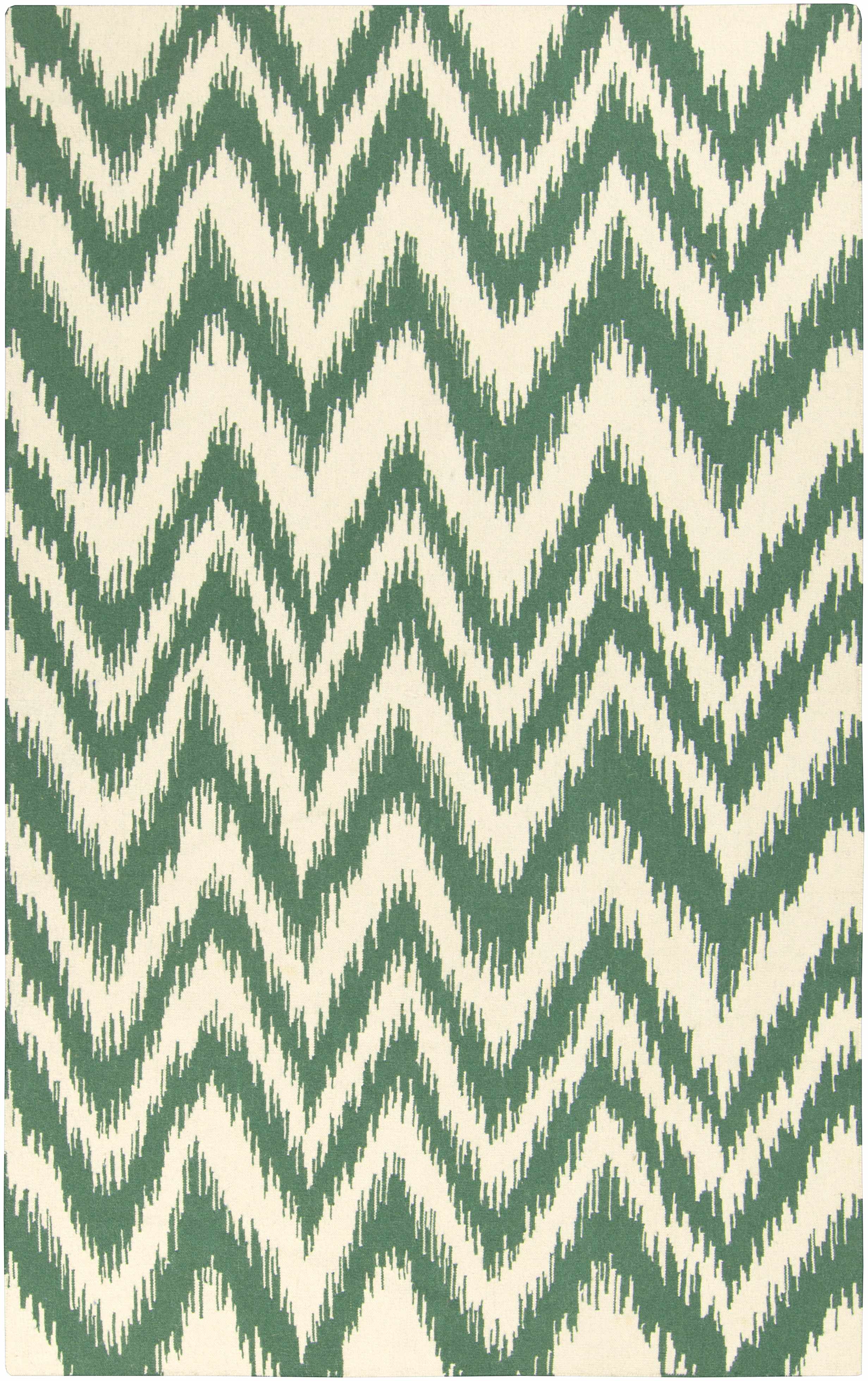 Parsonsfield 8' x 11' Flatweave Farmhouse Stripes Wool Area Rug - Hauteloom