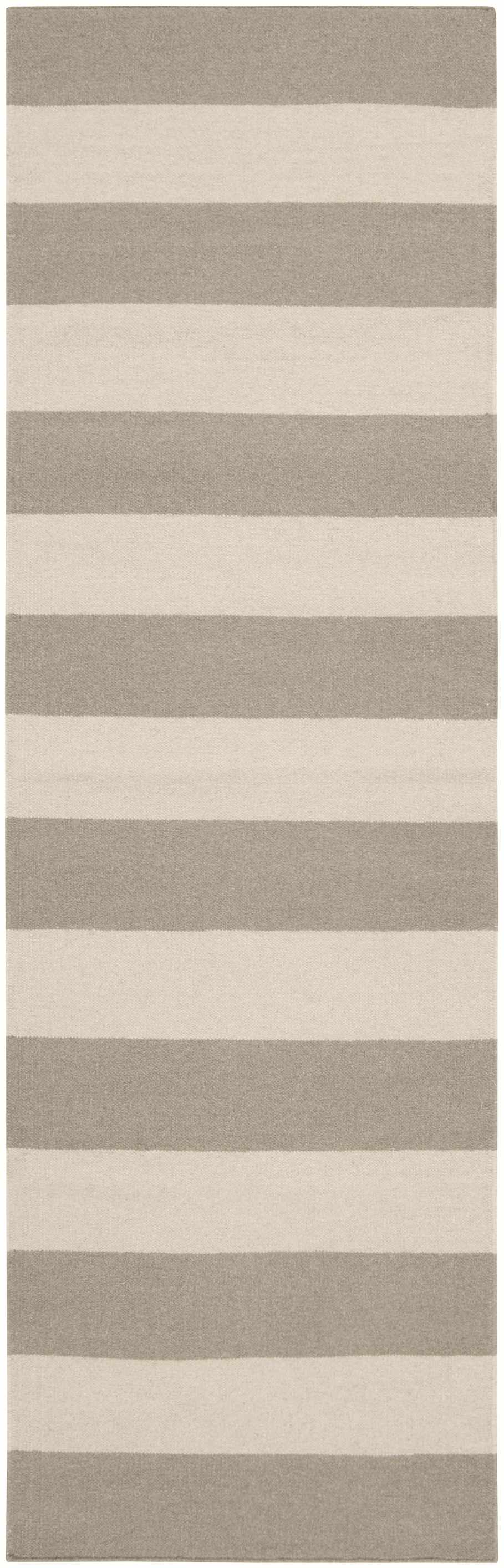 Westland 2'6in x 8' Transitional Stripes Wool Runner - Hauteloom