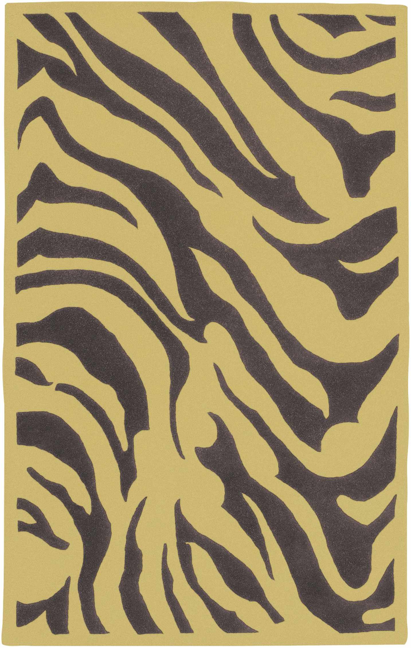 Wolbach 9' x 13' Hide, Leather & Fur Animal Zebra NZ Wool Area Rug - Hauteloom
