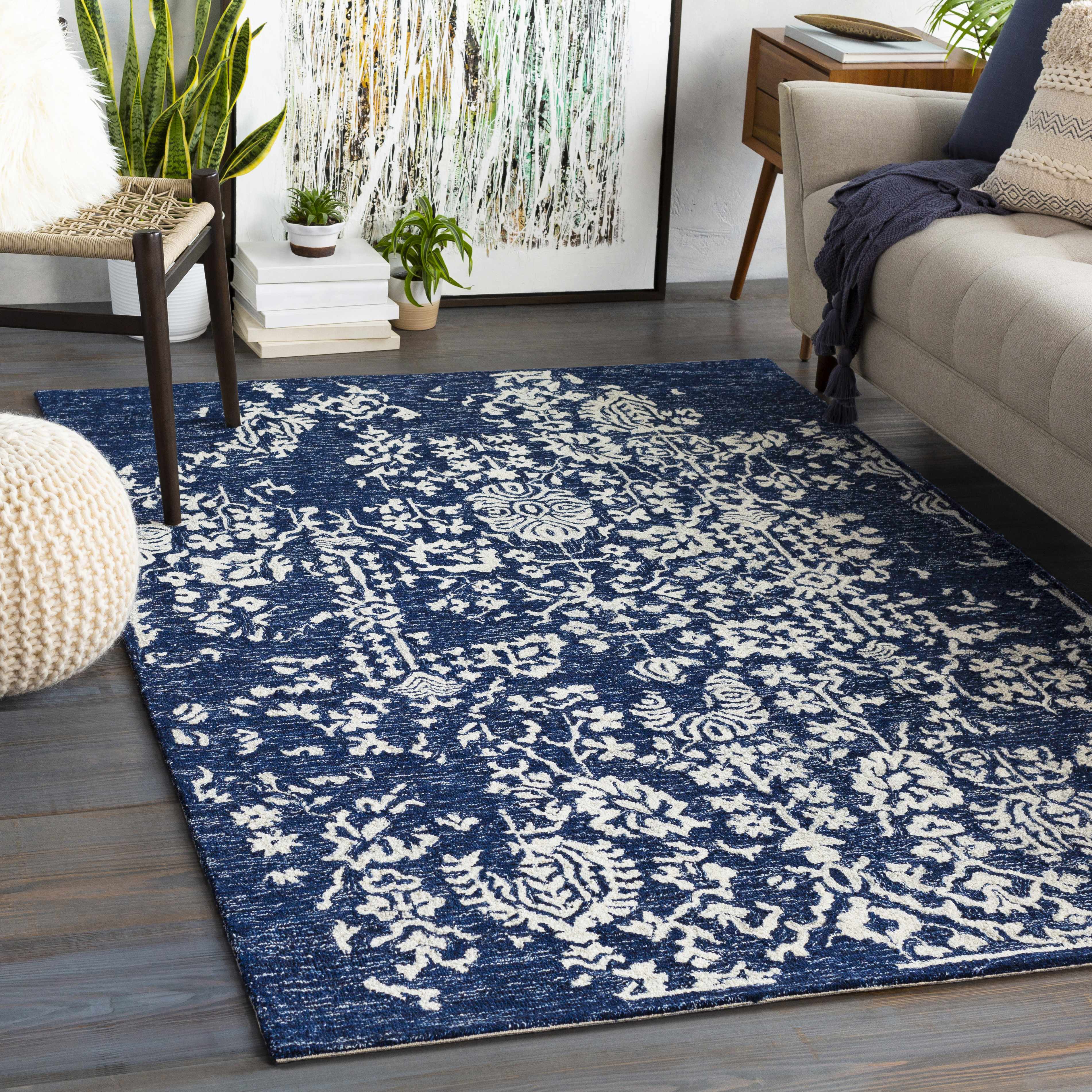 Poole 8' x 10' Modern Wool Area Rug - Hauteloom