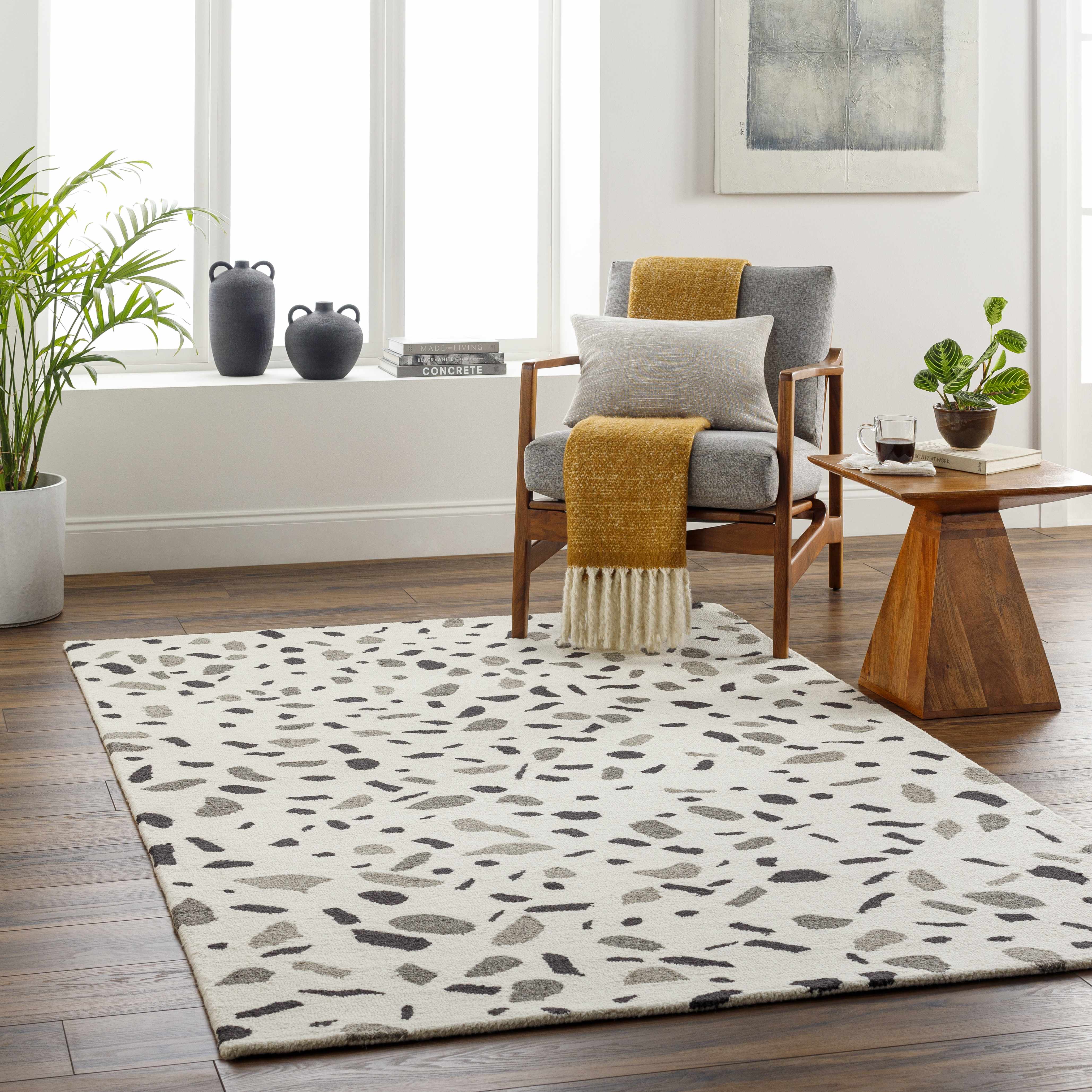 Sala 9' x 12' Wool Area Rug - Hauteloom