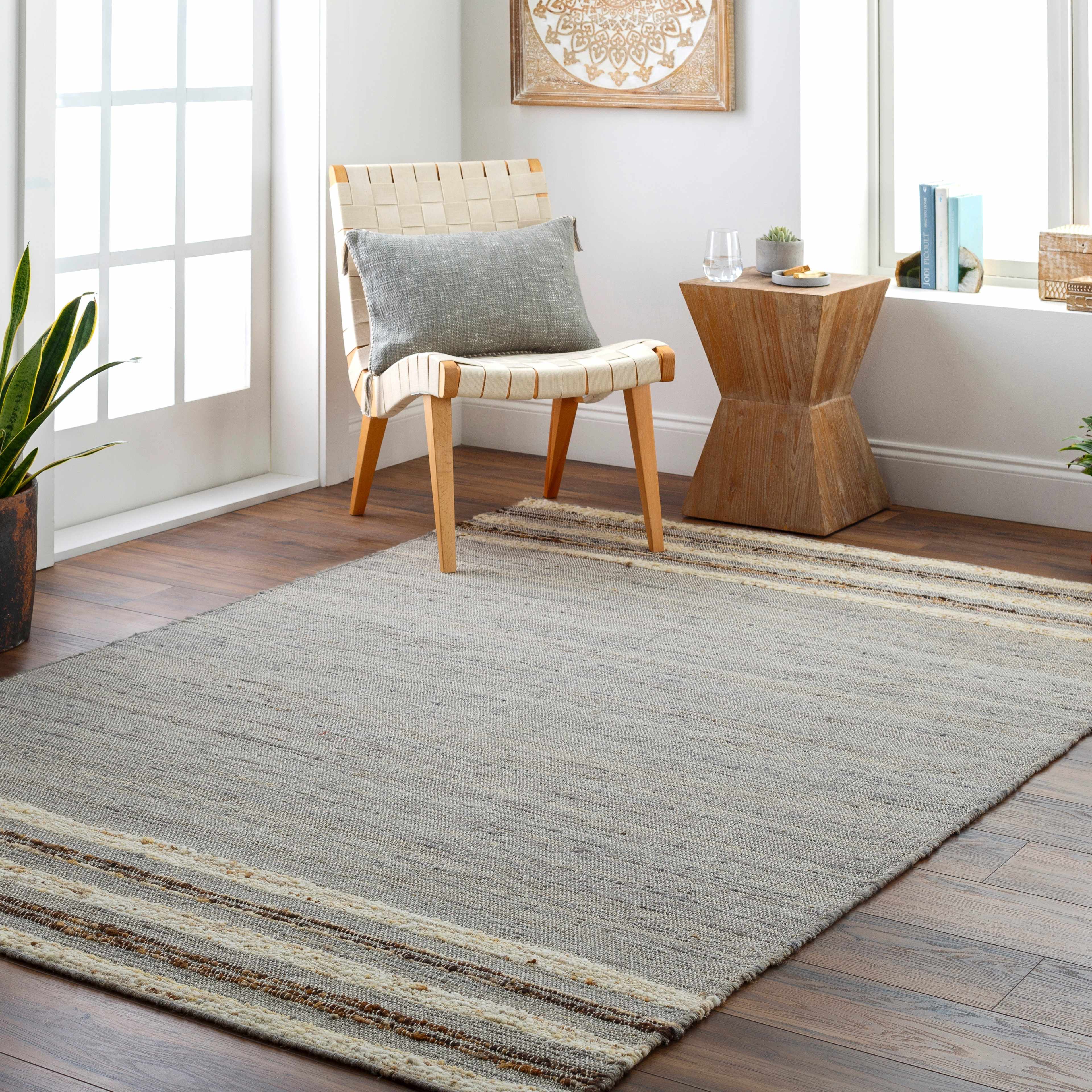 Beda 6' x 9' Jute Area Rug - Hauteloom
