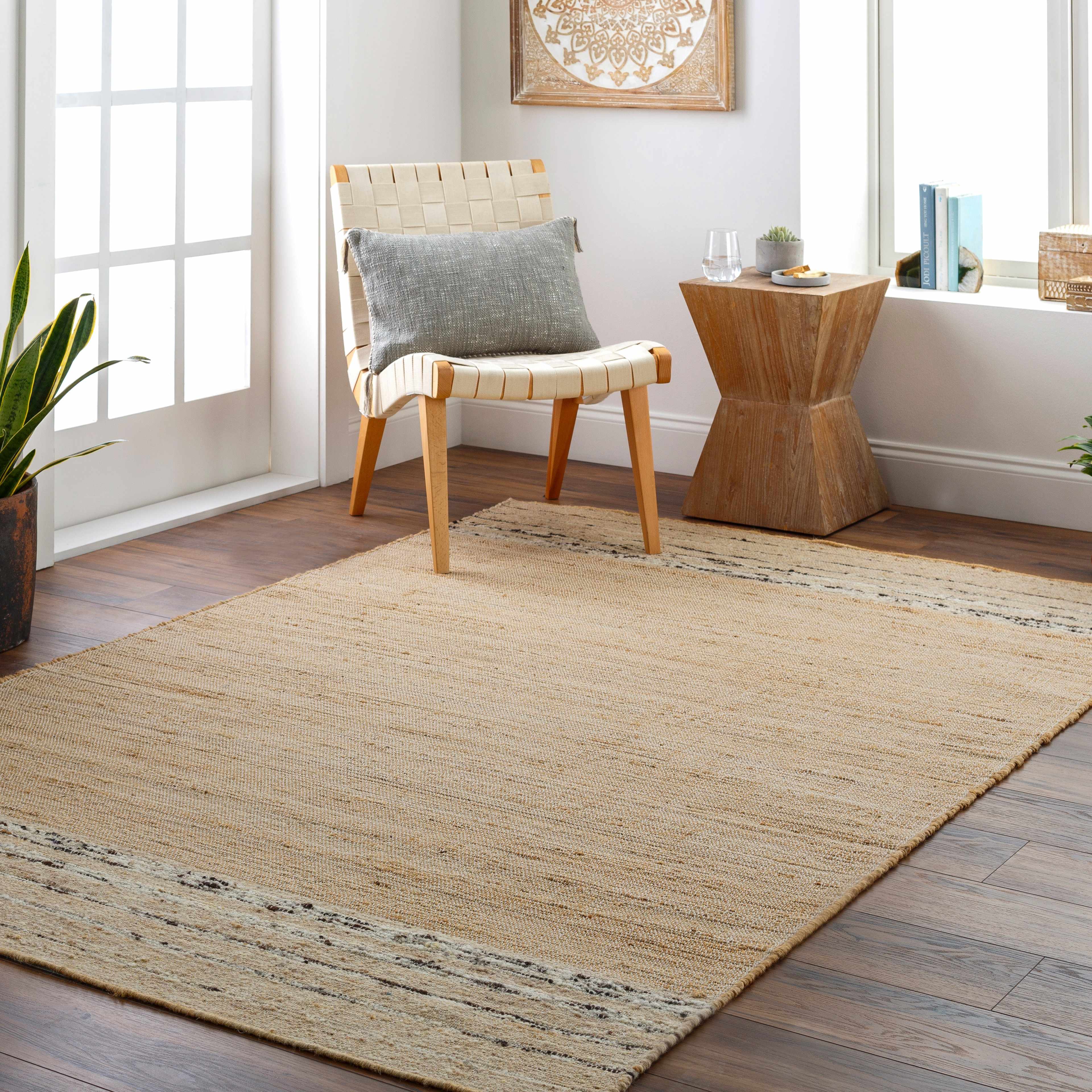 Hedd 8' x 10' Jute Area Rug - Hauteloom
