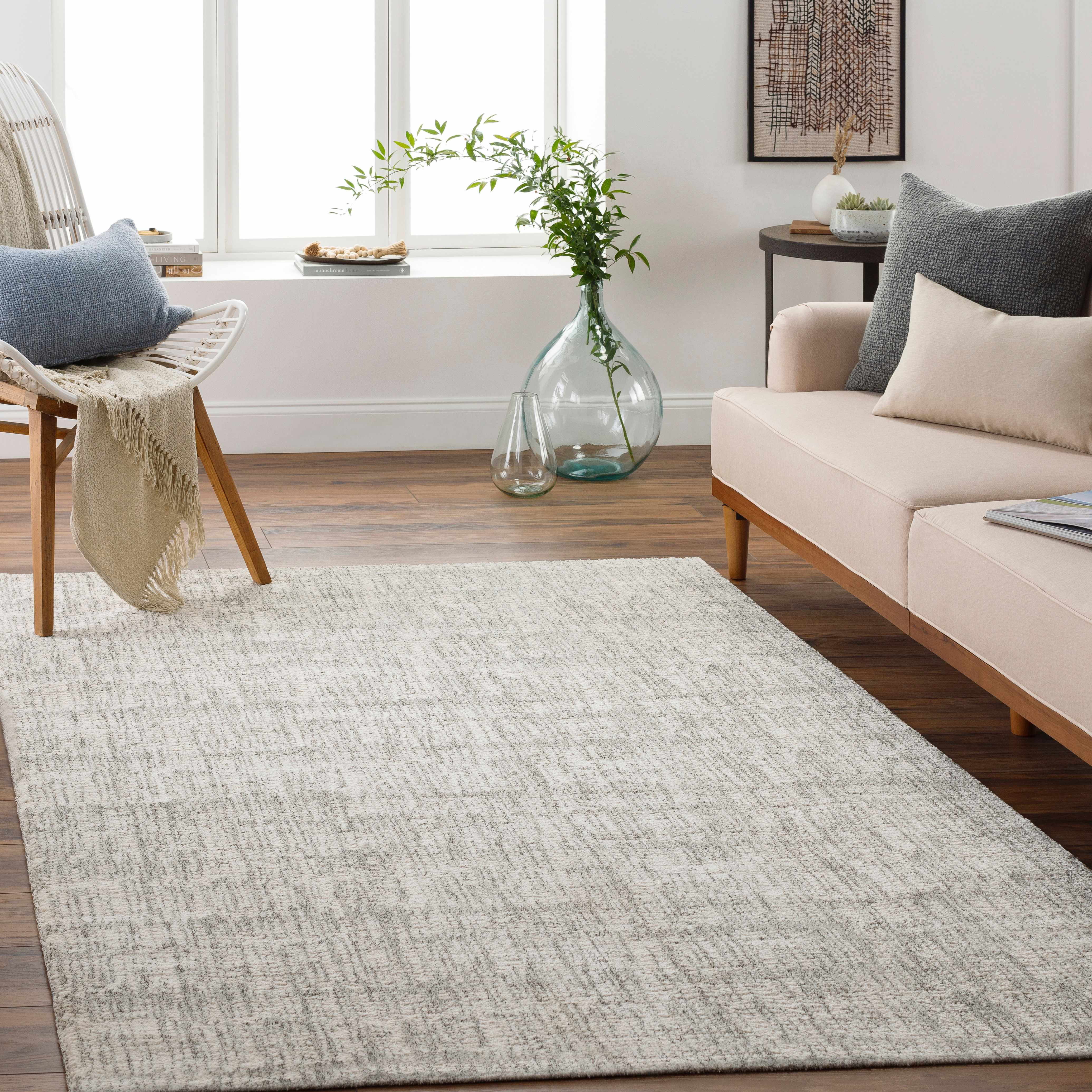 Hollywell 4'3in x 5'11in Modern Area Rug - Hauteloom