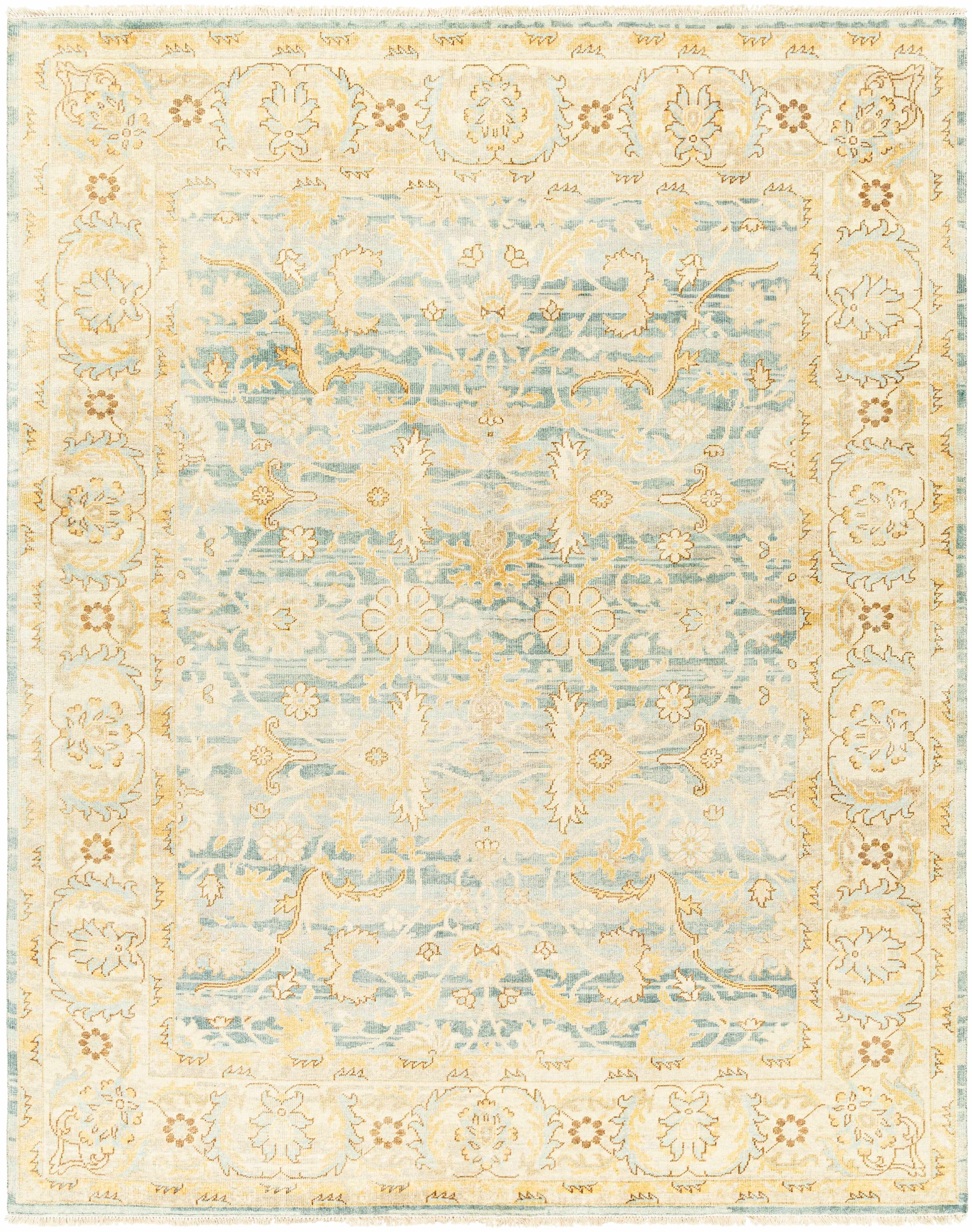 Aleah 6' x 9' Wool Area Rug - Hauteloom