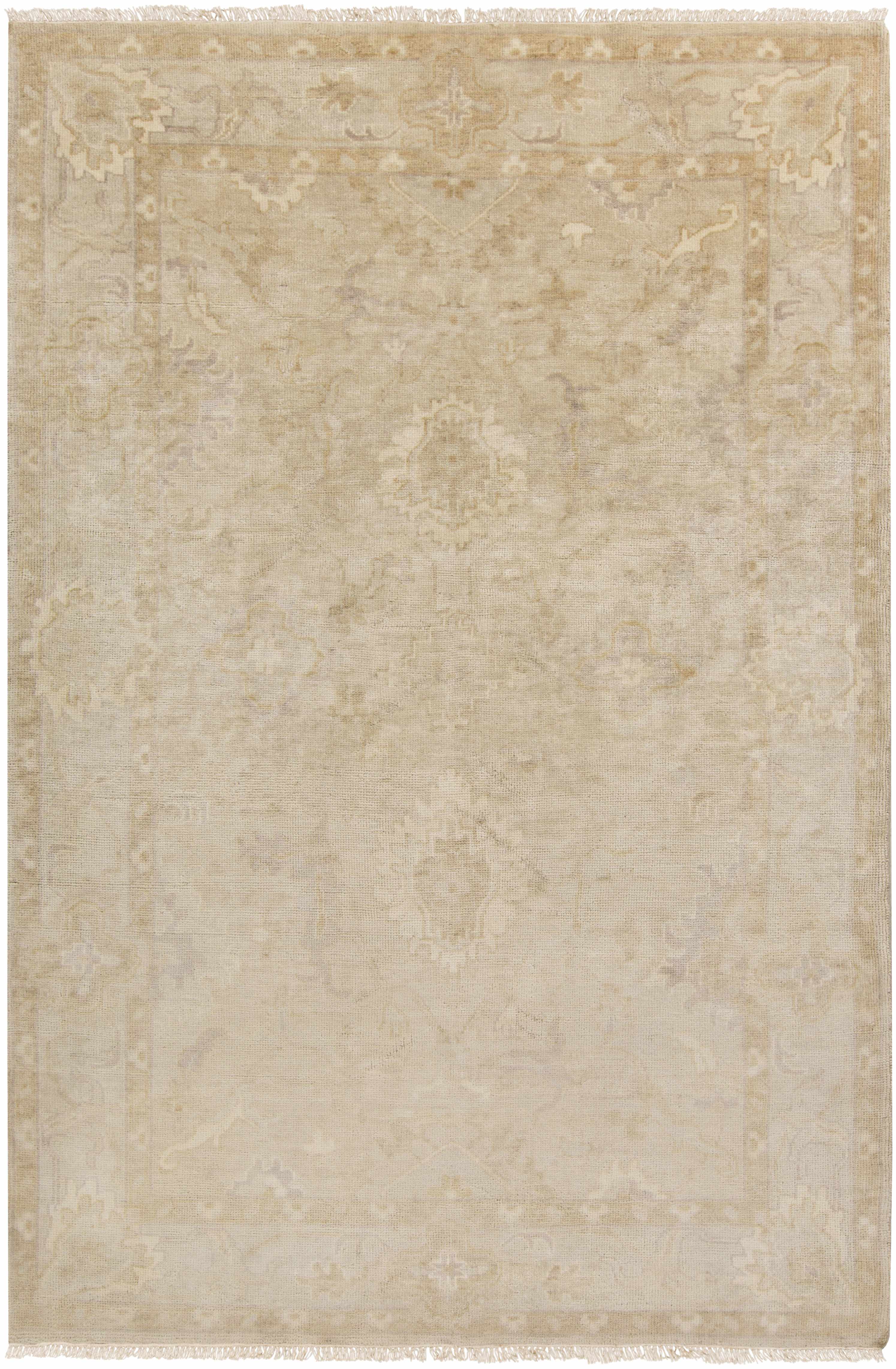 Colebrook 5'6in x 8'6in Traditional NZ Wool Area Rug - Hauteloom
