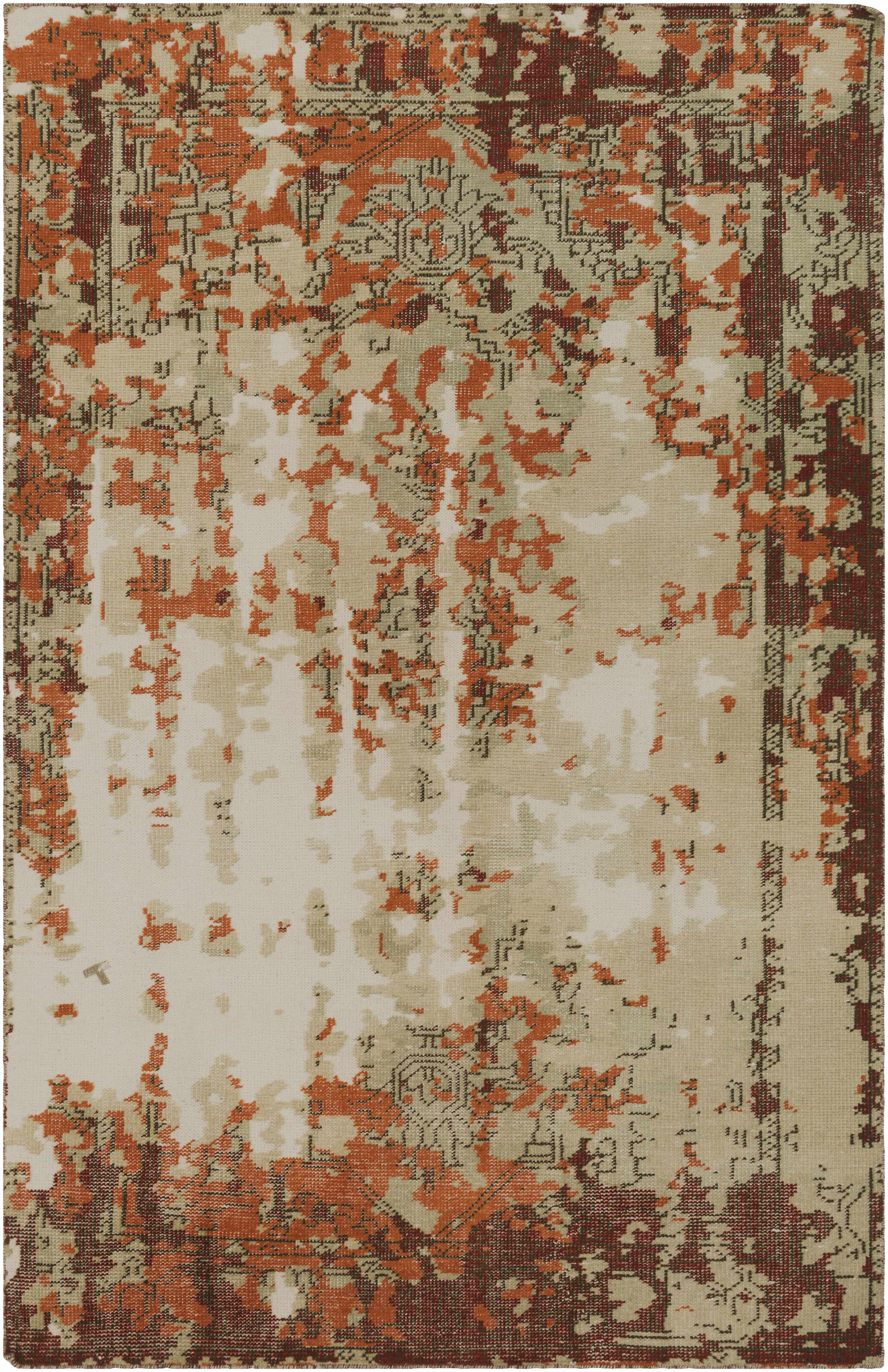 Riegelsville 6' x 9' Updated Traditional Wool Area Rug - Hauteloom