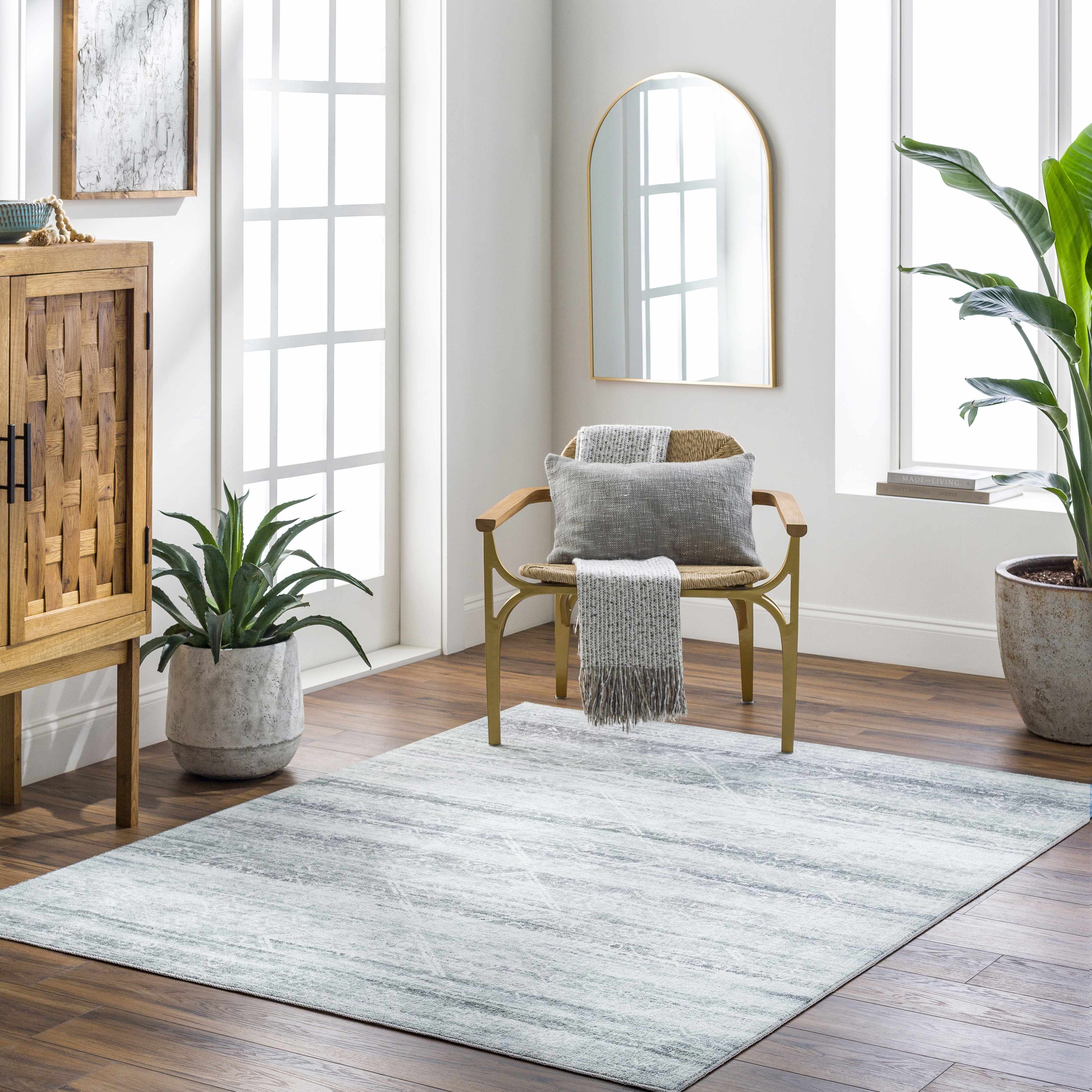 Blake 6'7in x 9' Area Rug - Hauteloom