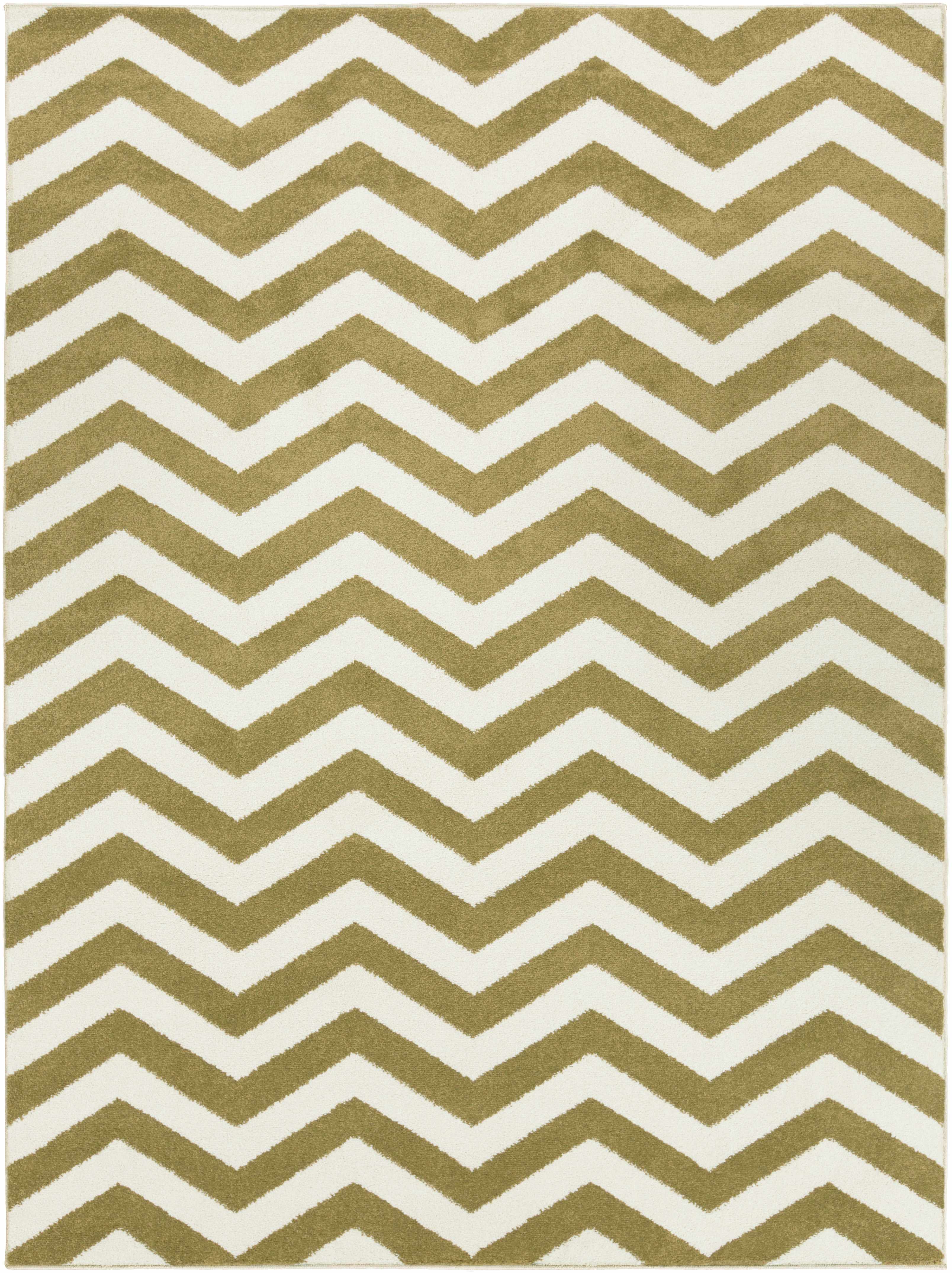 Tonopah 9'3in x 12'6in Transitional Chevron Beige Brown Area Rug - Hauteloom