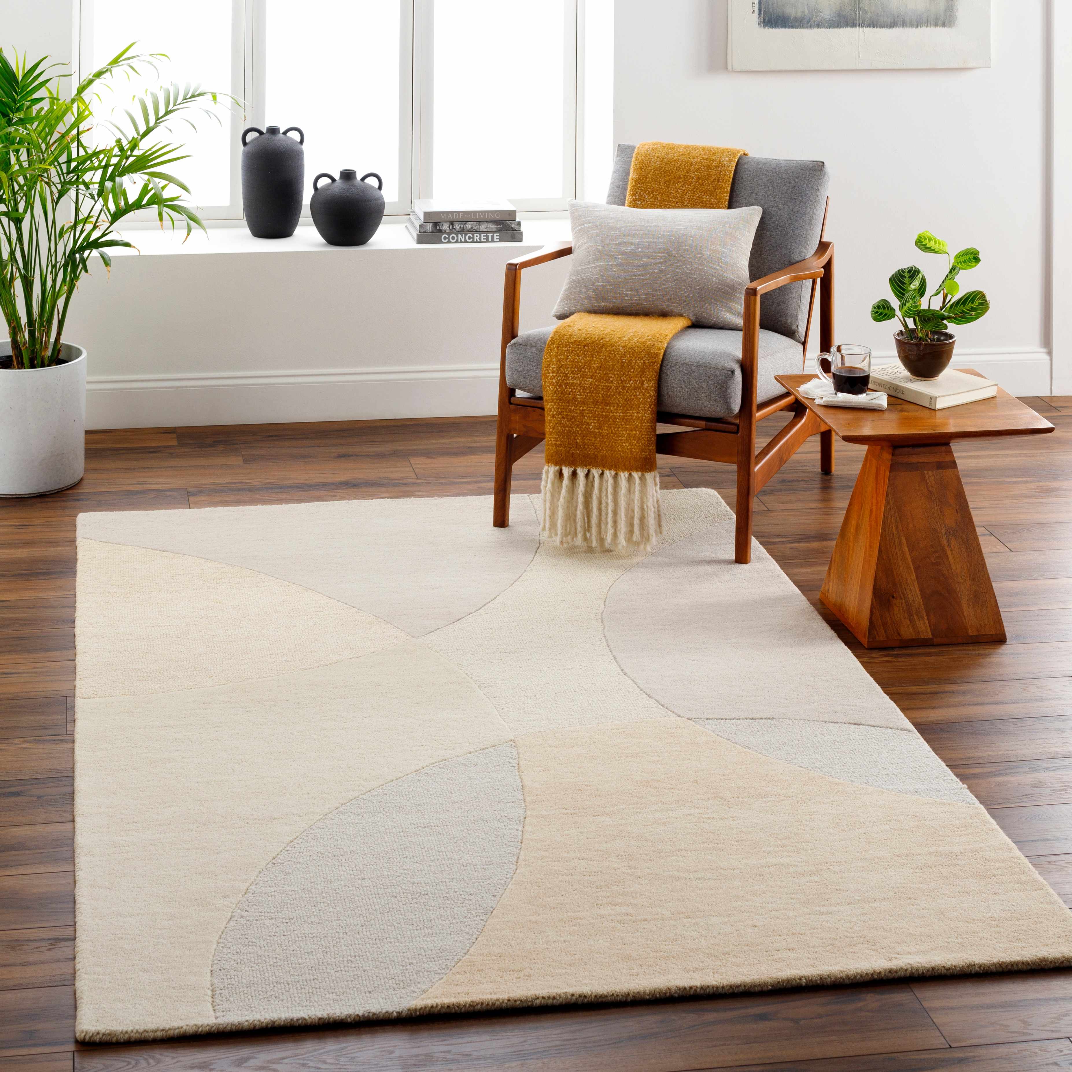 Cassiopeia 6' x 9' Wool Area Rug - Hauteloom