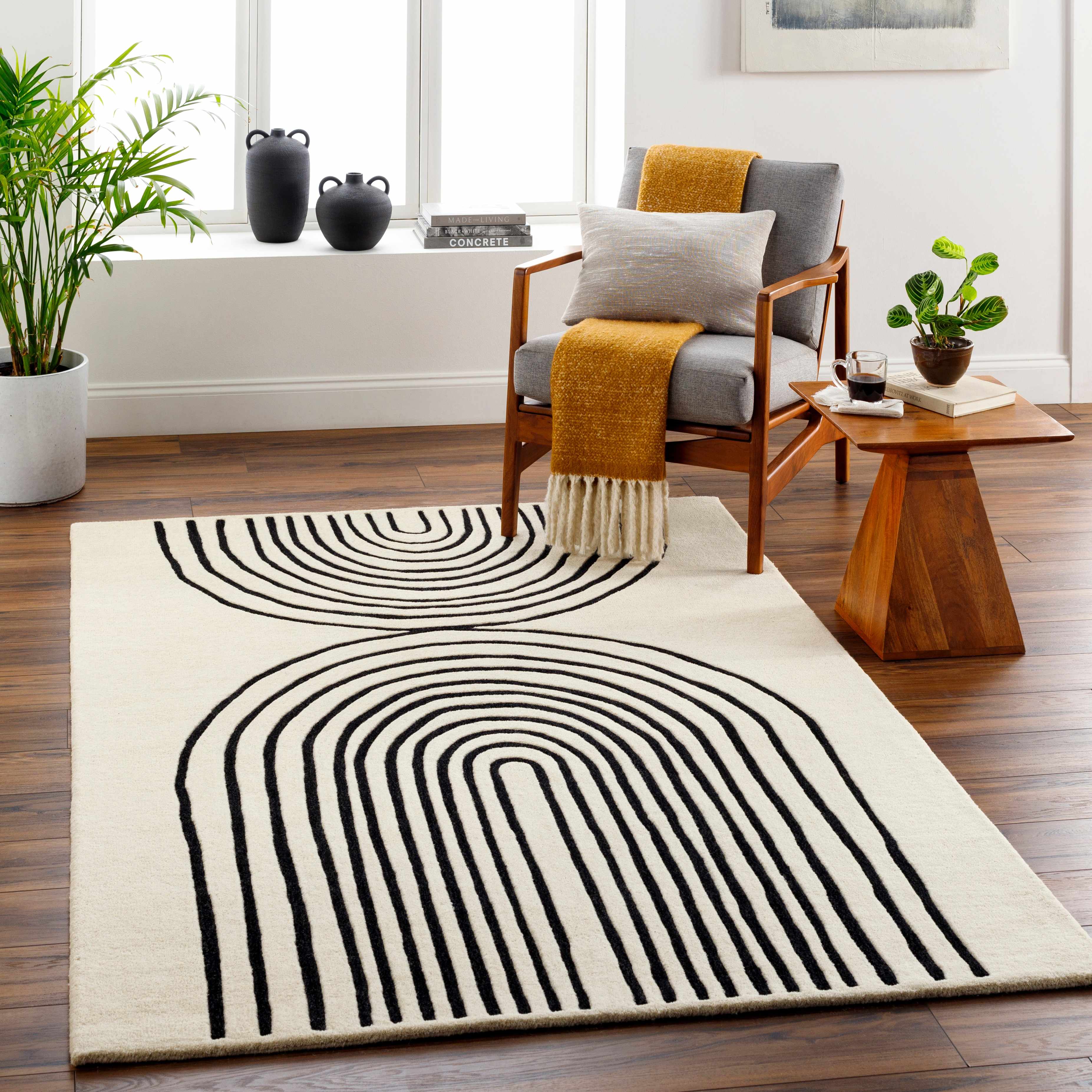 Fuat 8' x 10' Wool Area Rug - Hauteloom