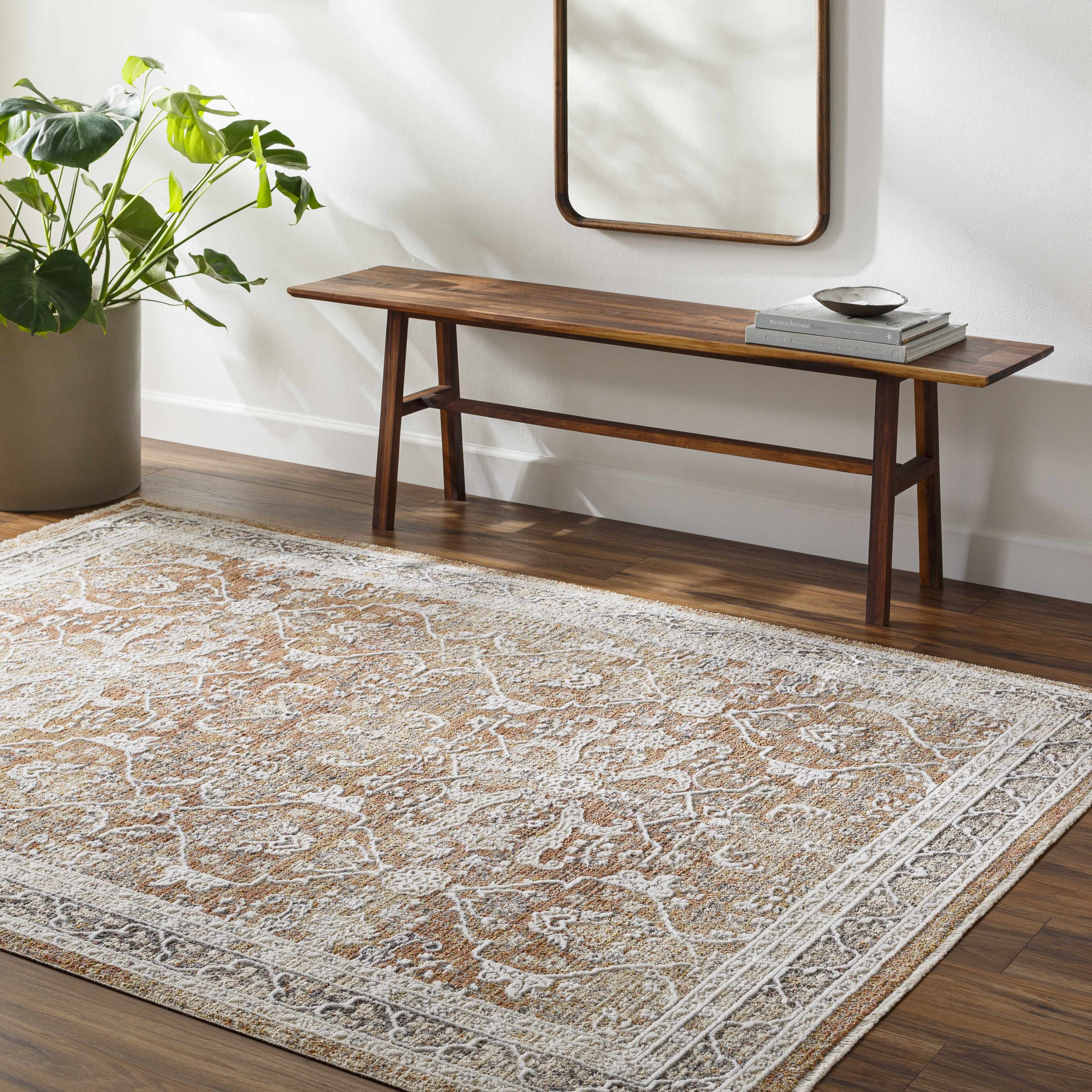 Jenue 5'3in x 7' Area Rug - Hauteloom
