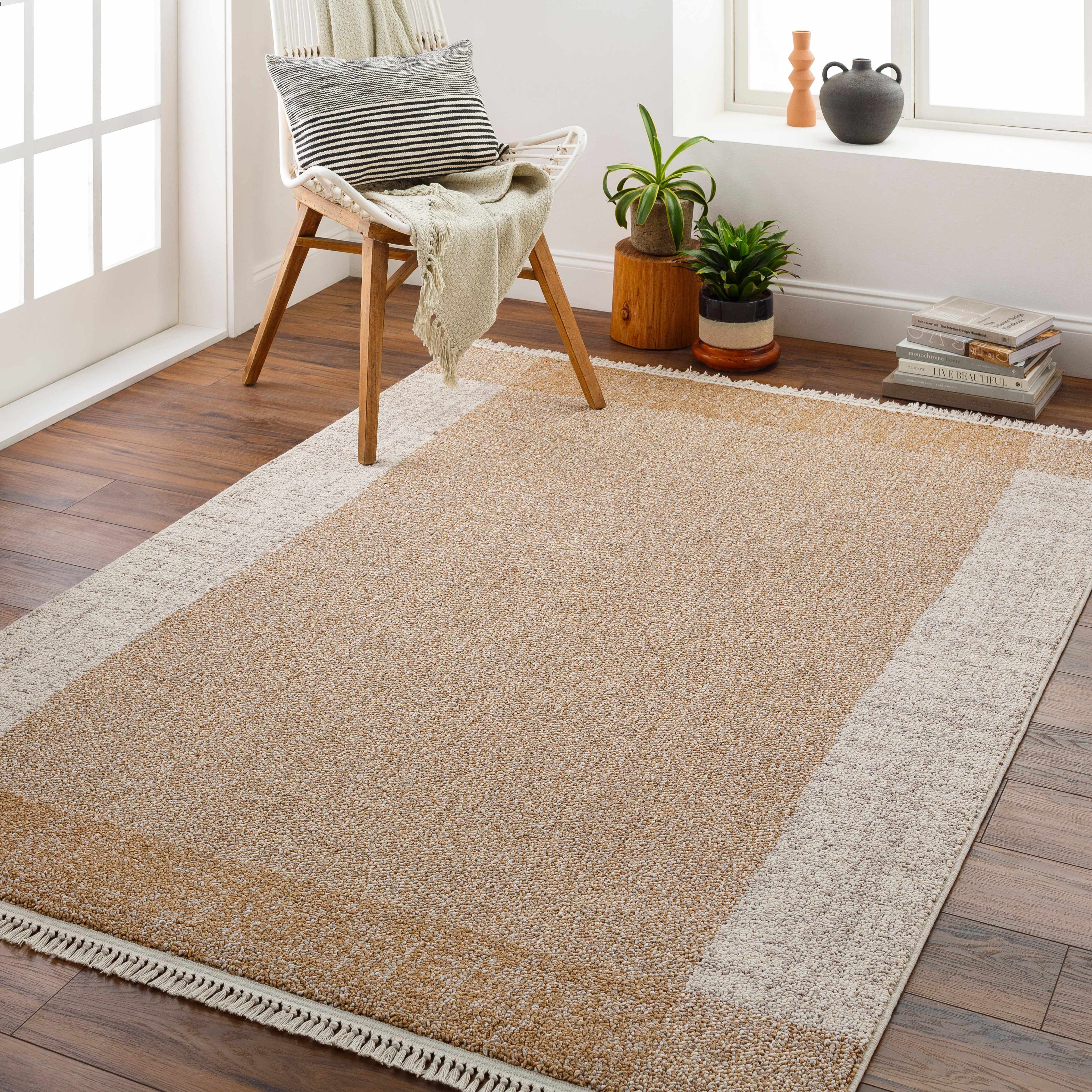 Taya 5'3in x 7' Area Rug - Hauteloom