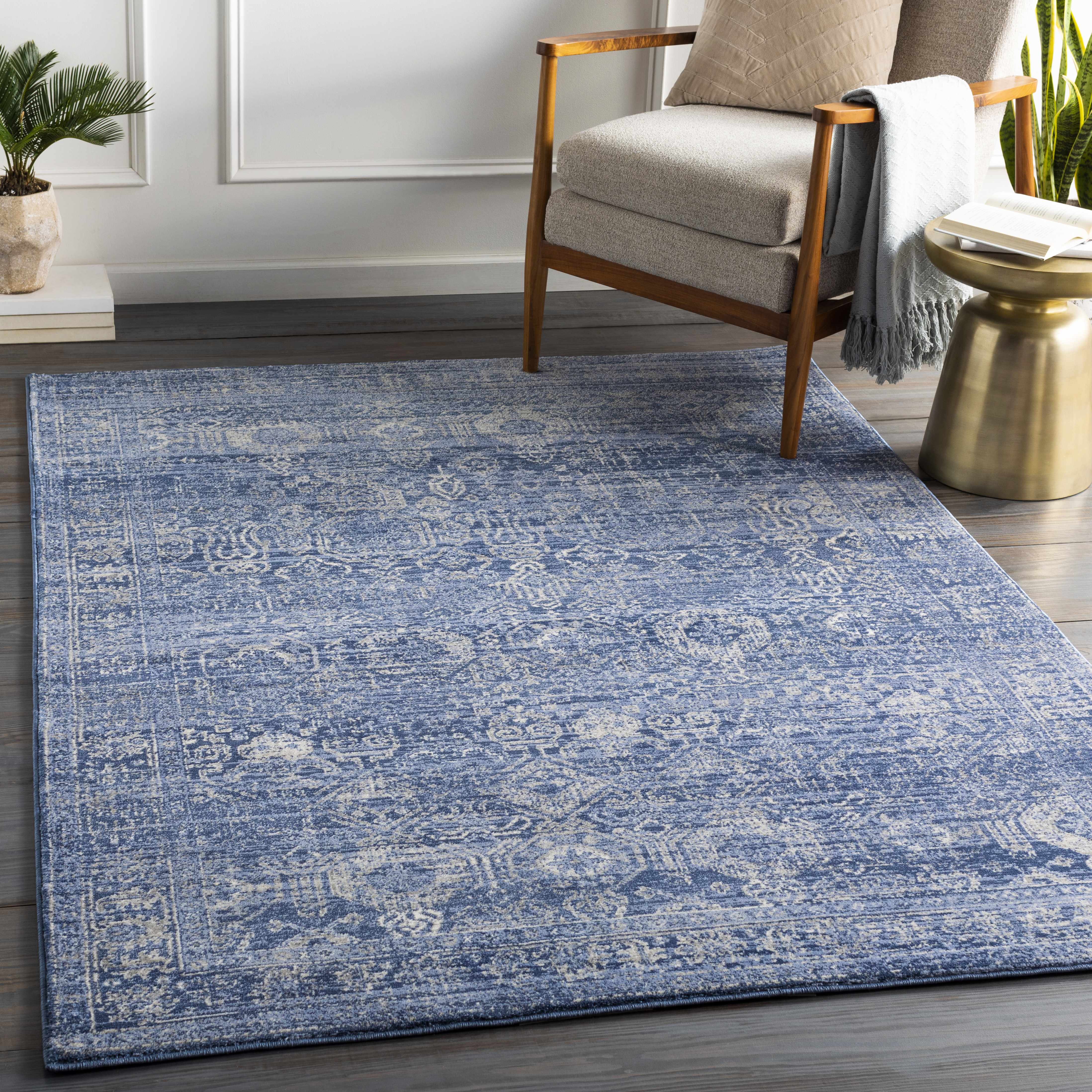 Seadrift 5'3in x 7'3in Updated Traditional Area Rug - Hauteloom