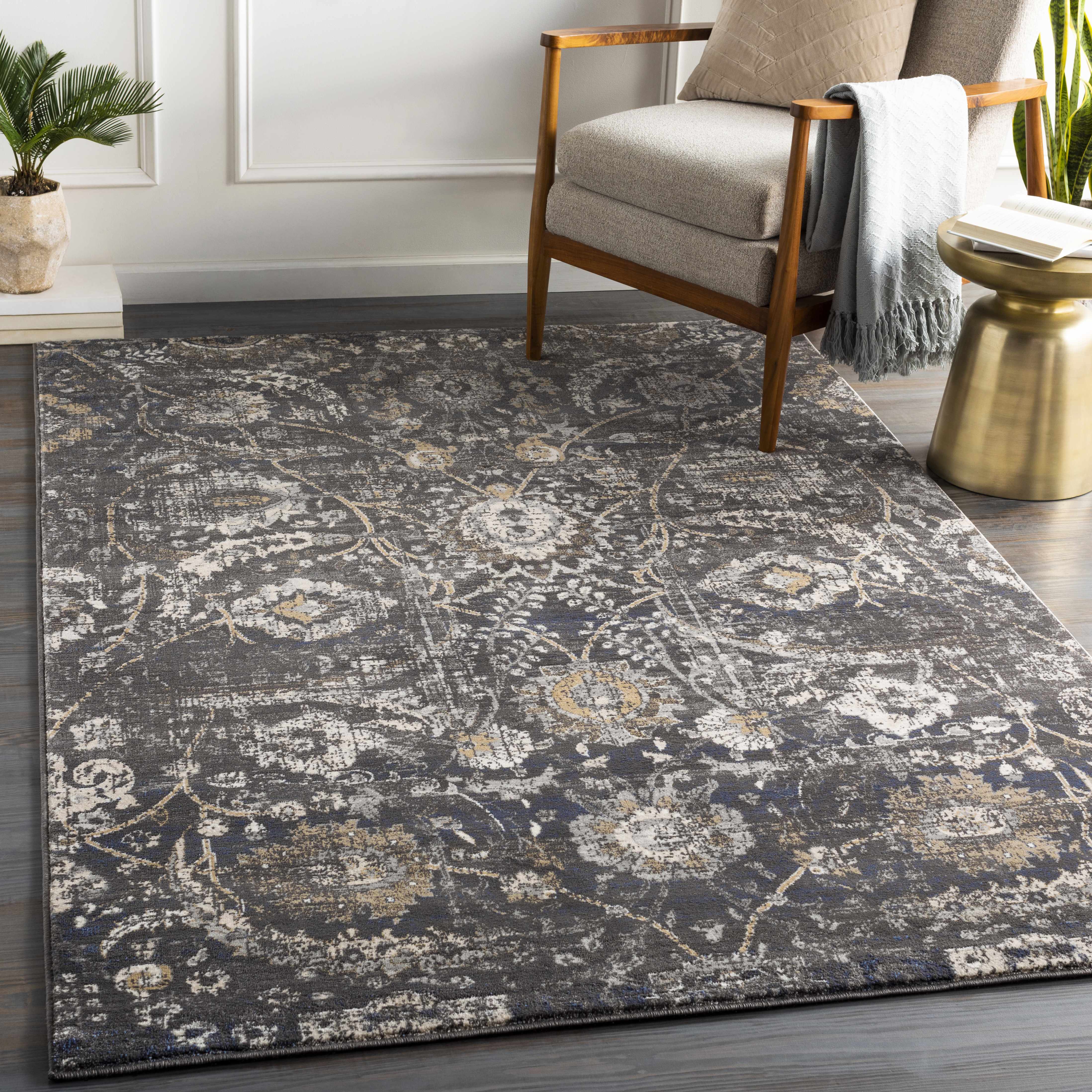 Owatonna 2' x 2'11in Updated Traditional Area Rug - Hauteloom
