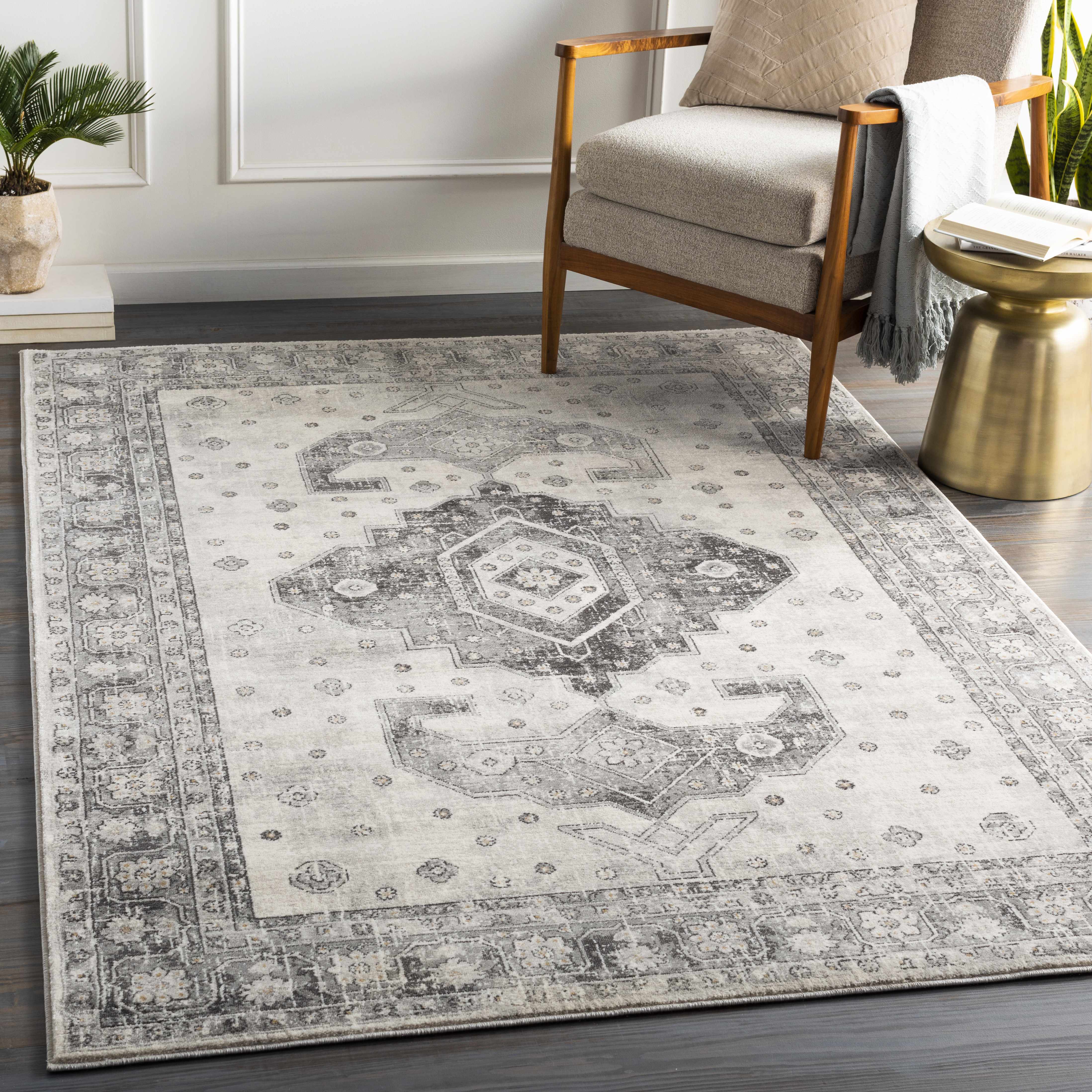 Congress 4'3in x 5'7in Updated Traditional Area Rug - Hauteloom