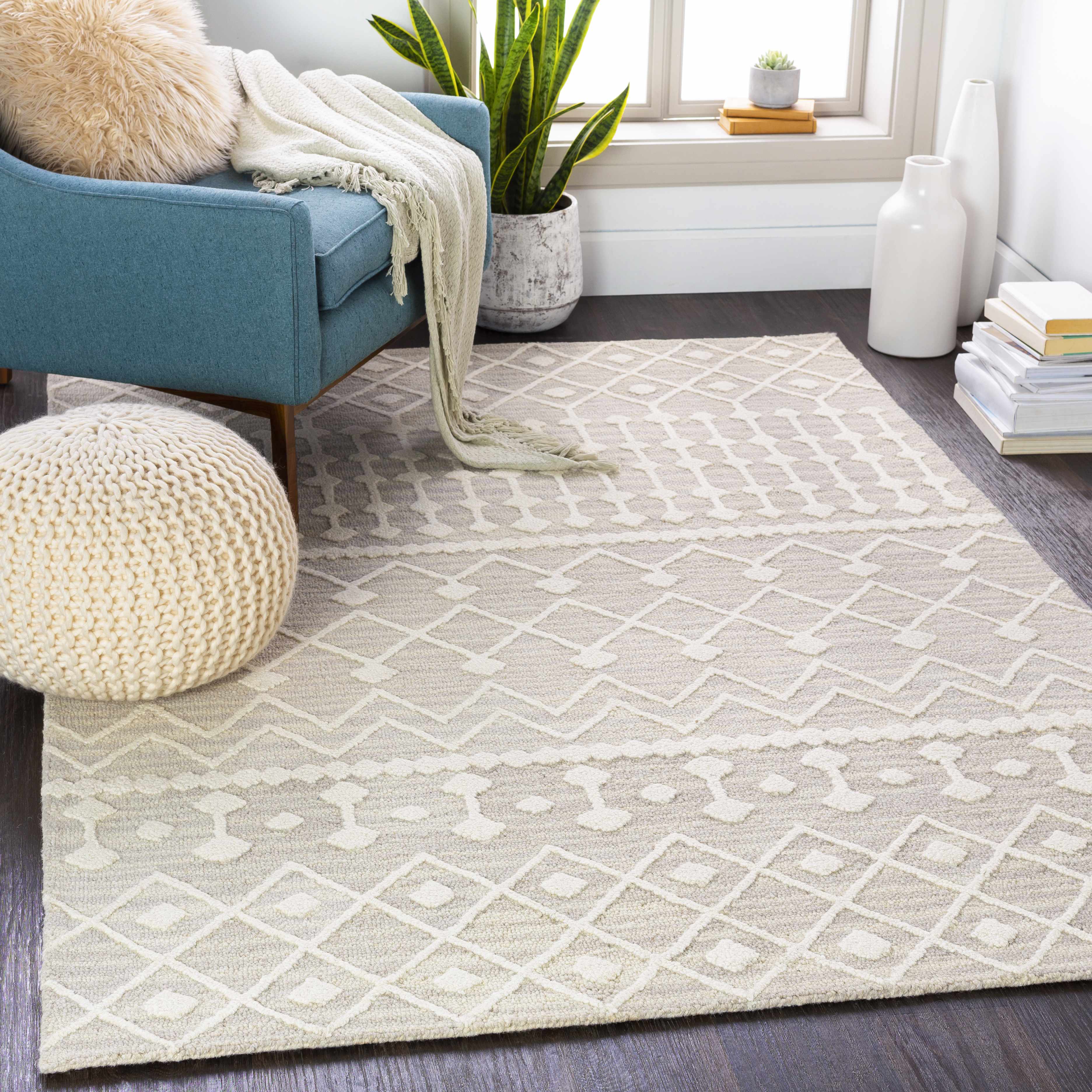 Stonnington 6' x 9' Wool Area Rug - Hauteloom