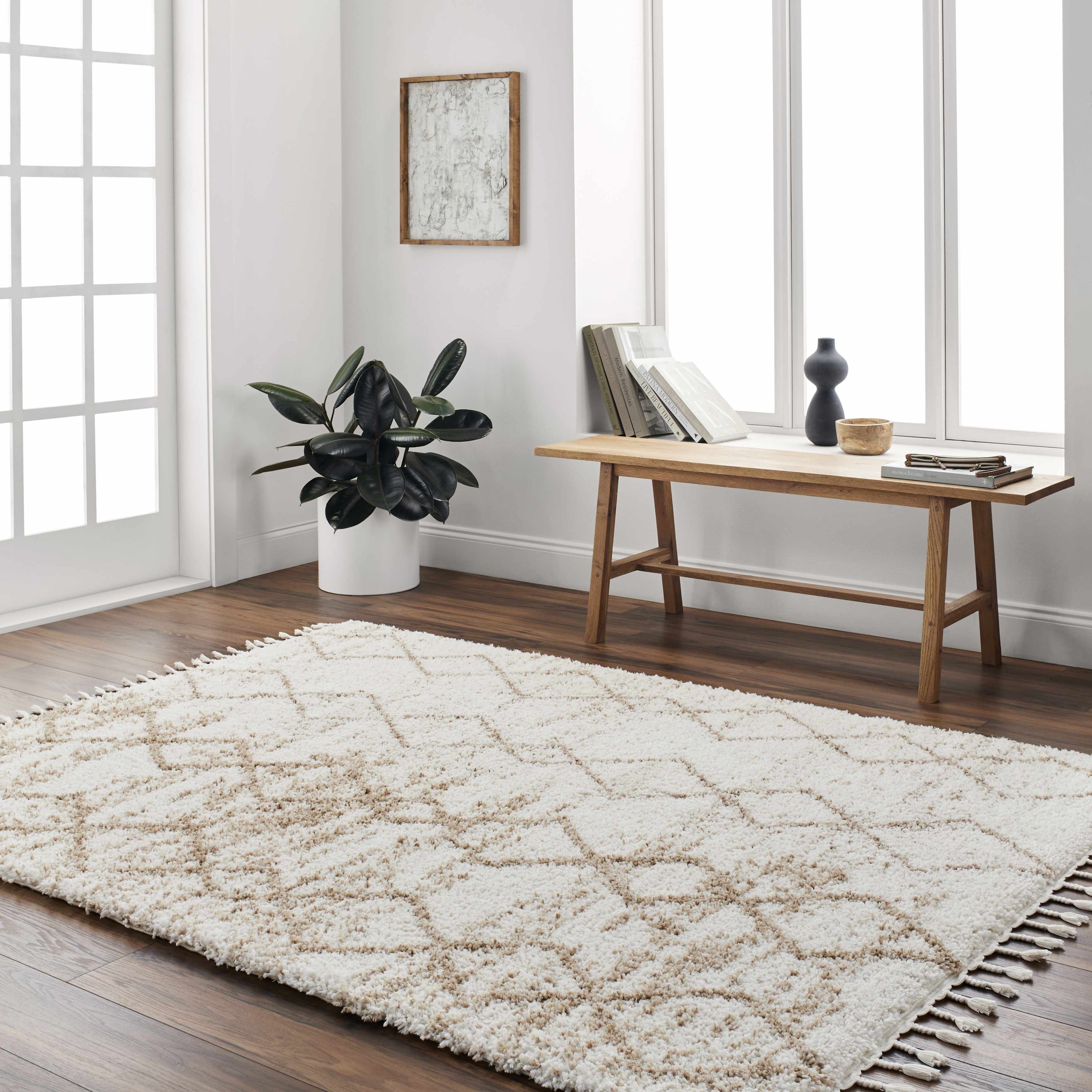 Ishan 5'3in x 7' Area Rug - Hauteloom