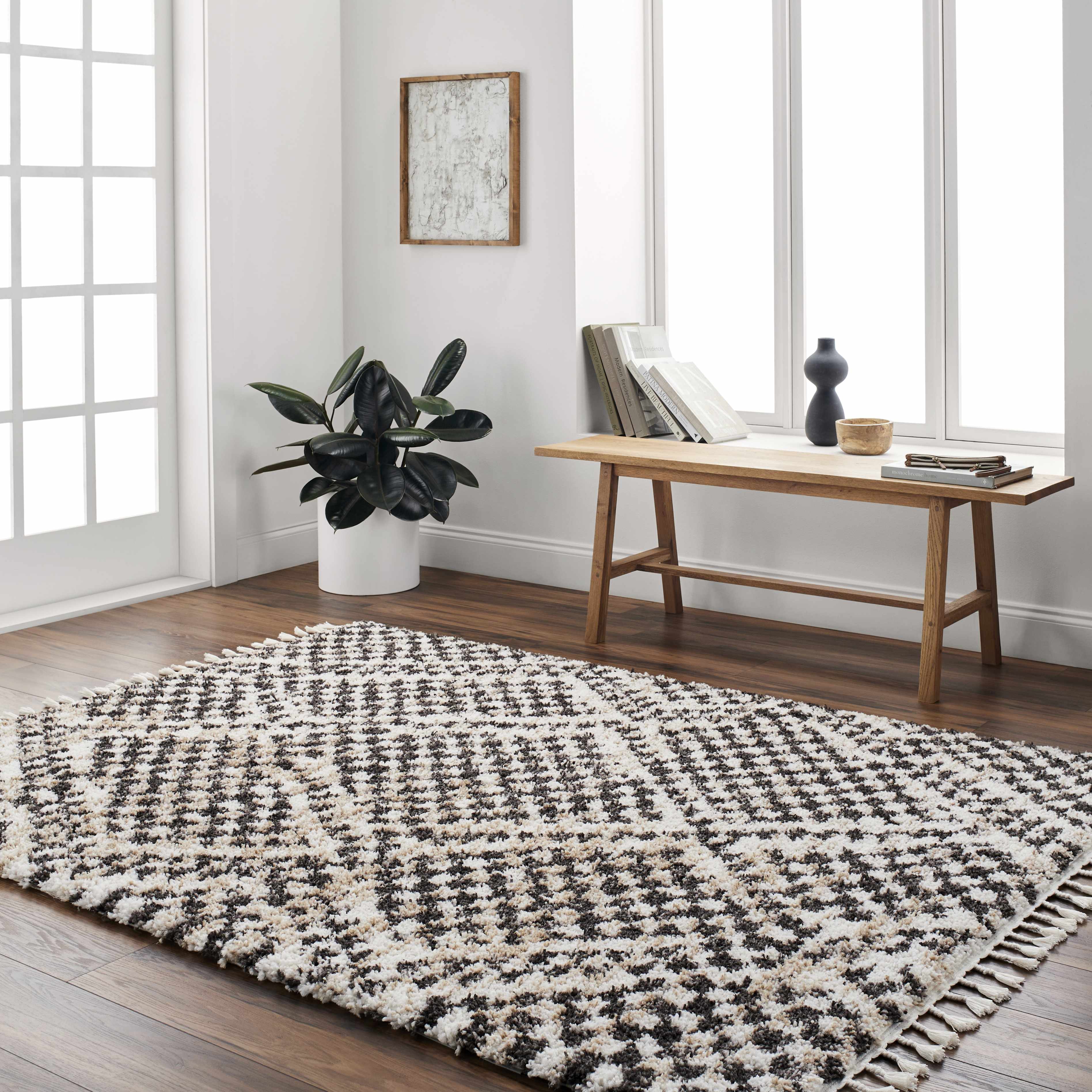 Breck 5'3in x 7' Area Rug - Hauteloom