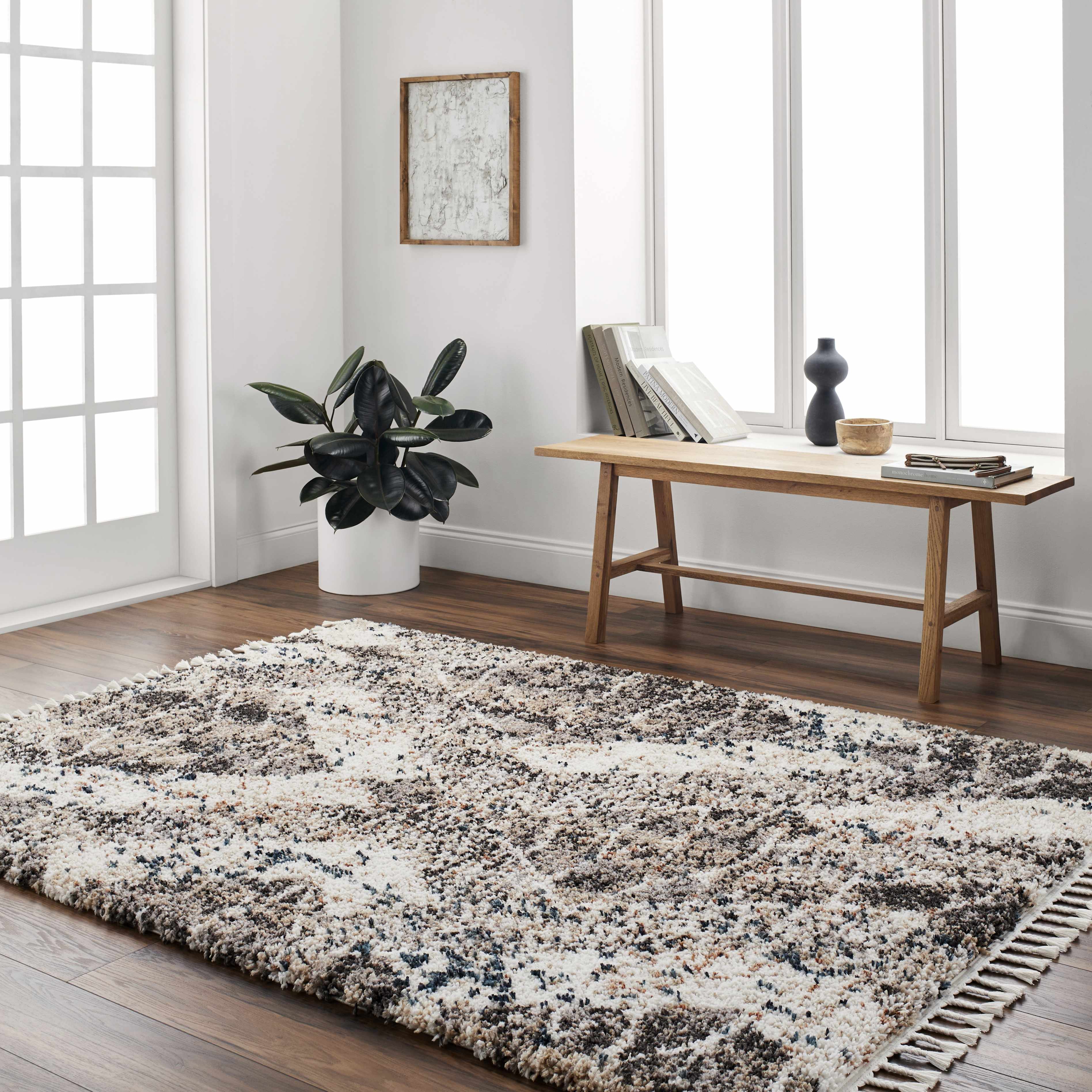 Edita 5'3in x 7' Area Rug - Hauteloom