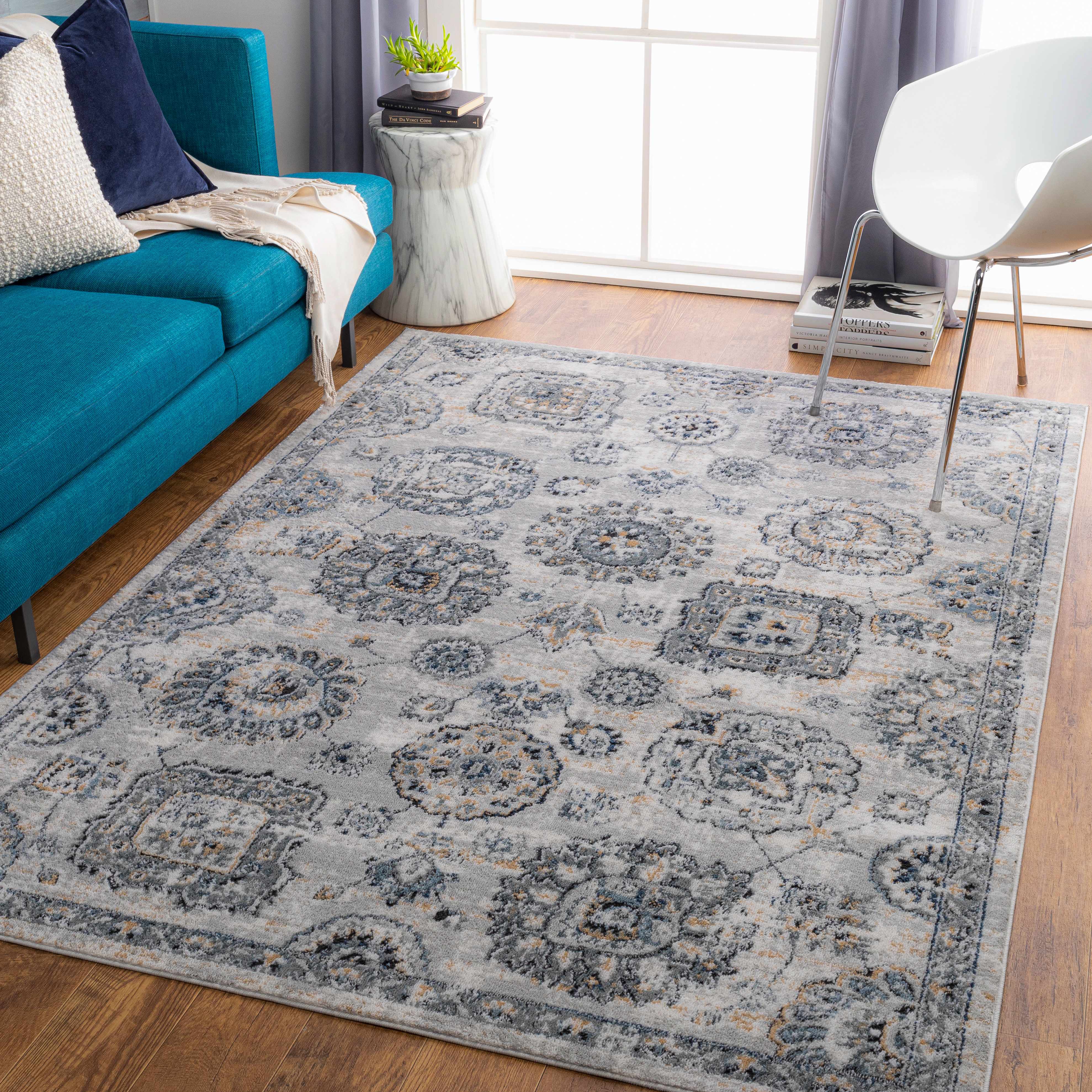 Bryn 5'3in x 7'3in Updated Farmhouse Area Rug - Hauteloom