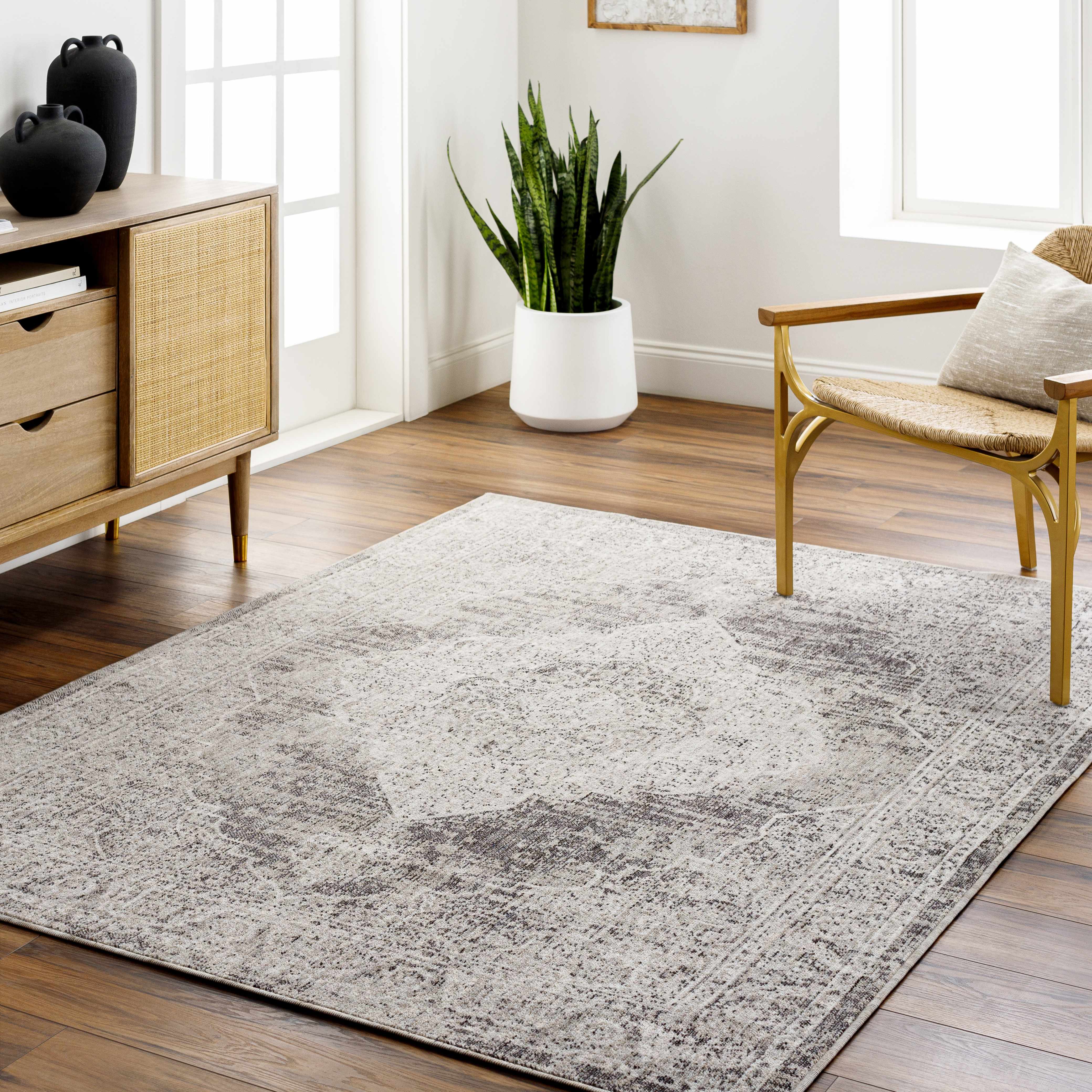 Azibo 5'3in x 7' Area Rug - Hauteloom