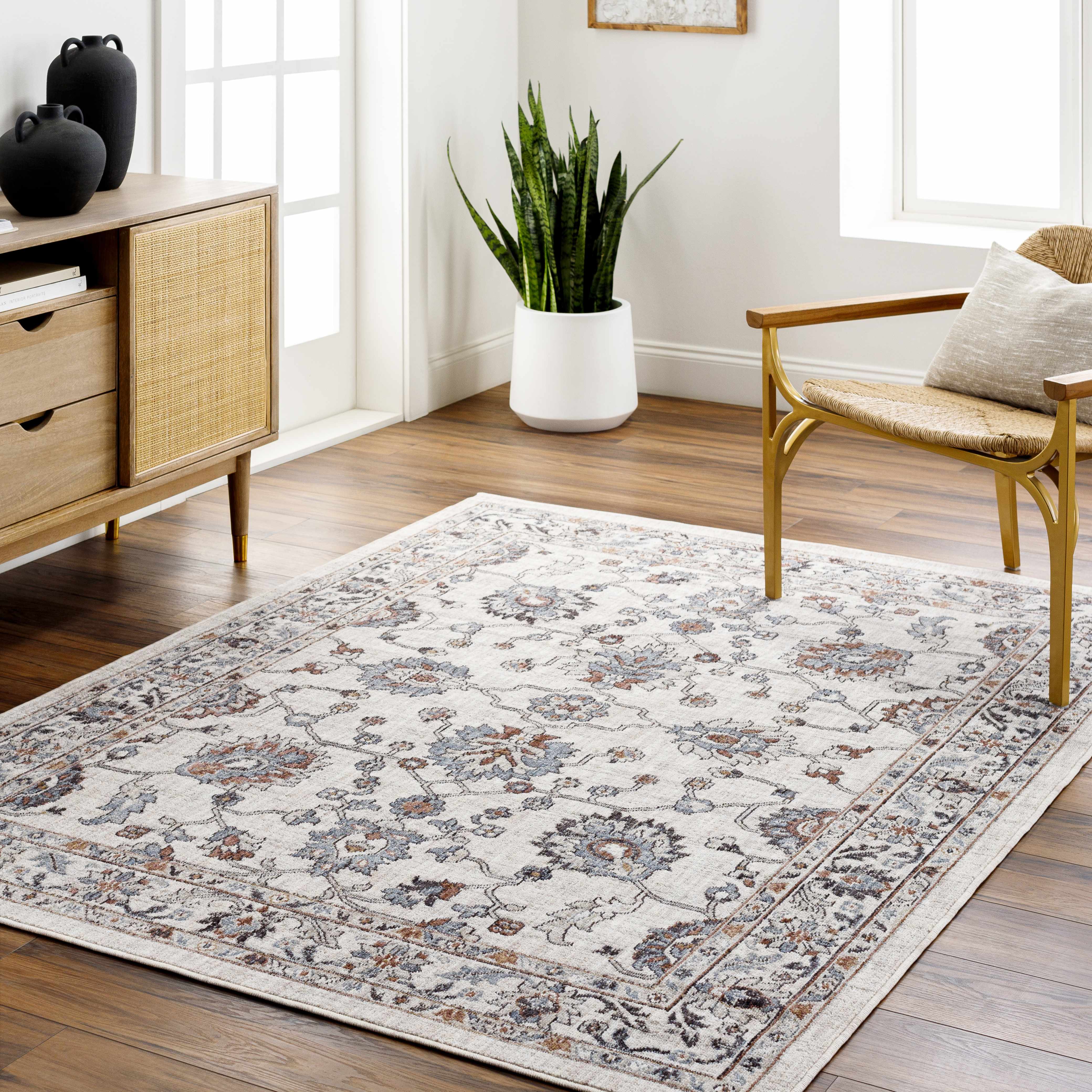 Ardin 6'7in x 9' Area Rug - Hauteloom