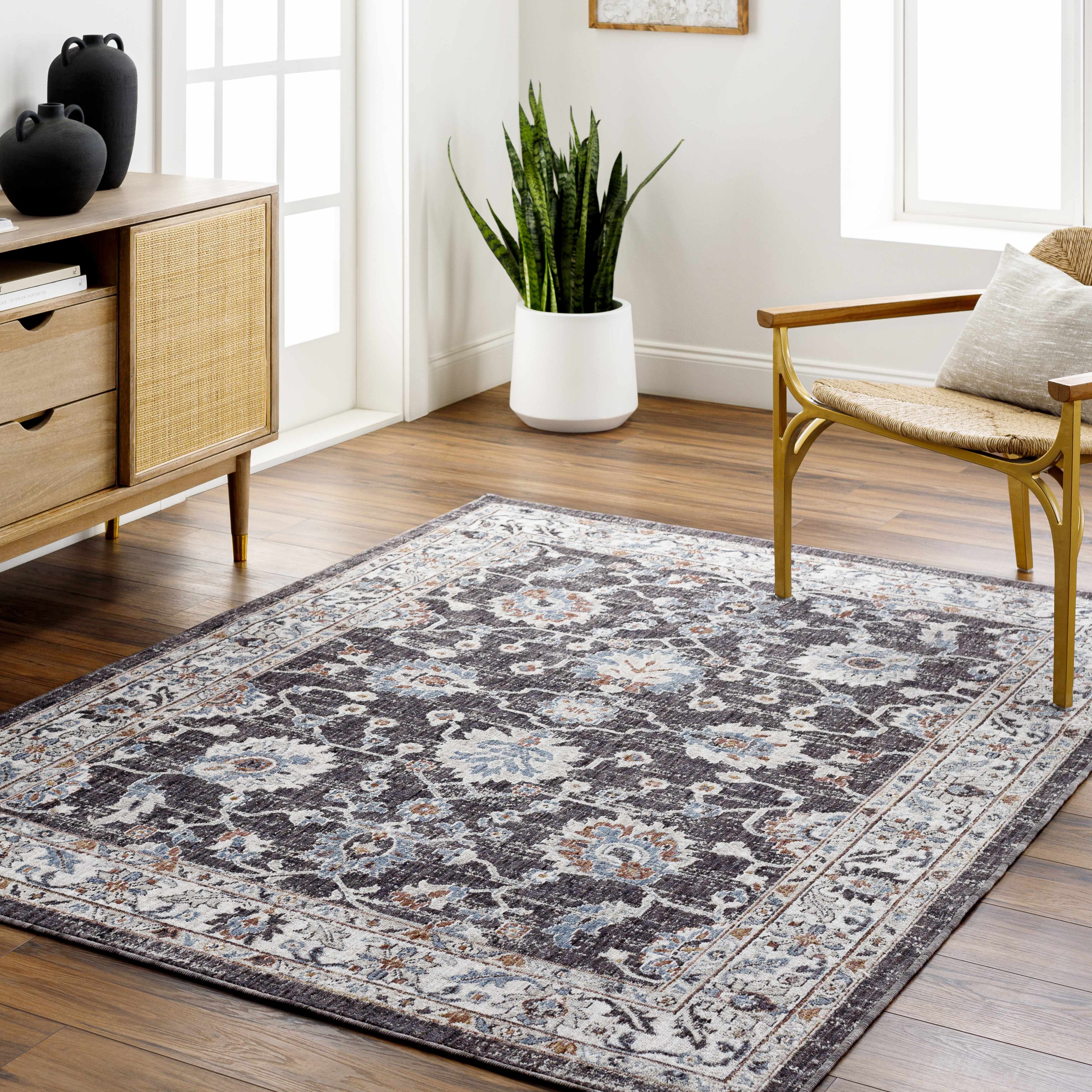 Ardin 5'3in x 7' Area Rug - Hauteloom