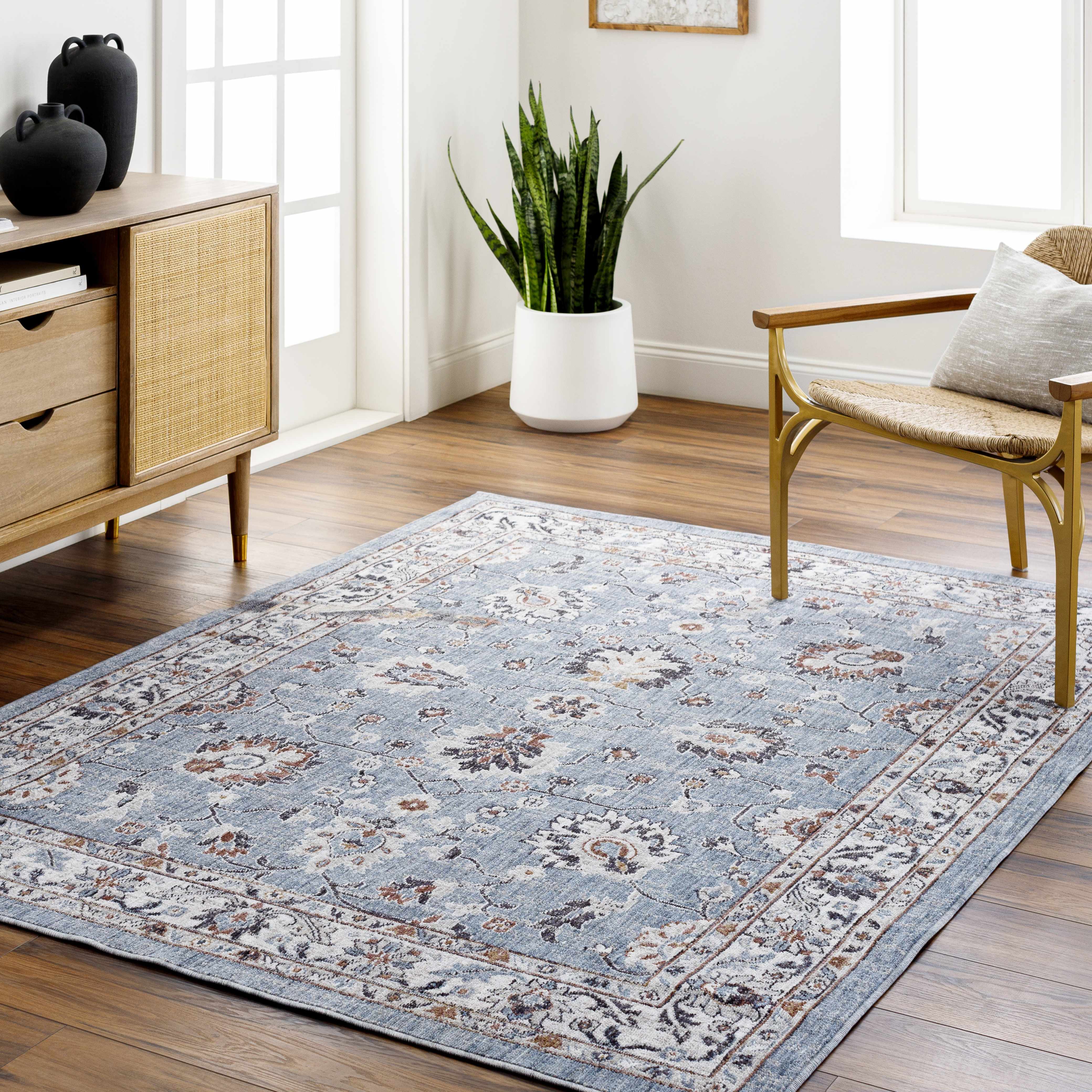 Ardin 6'7in x 9' Area Rug - Hauteloom