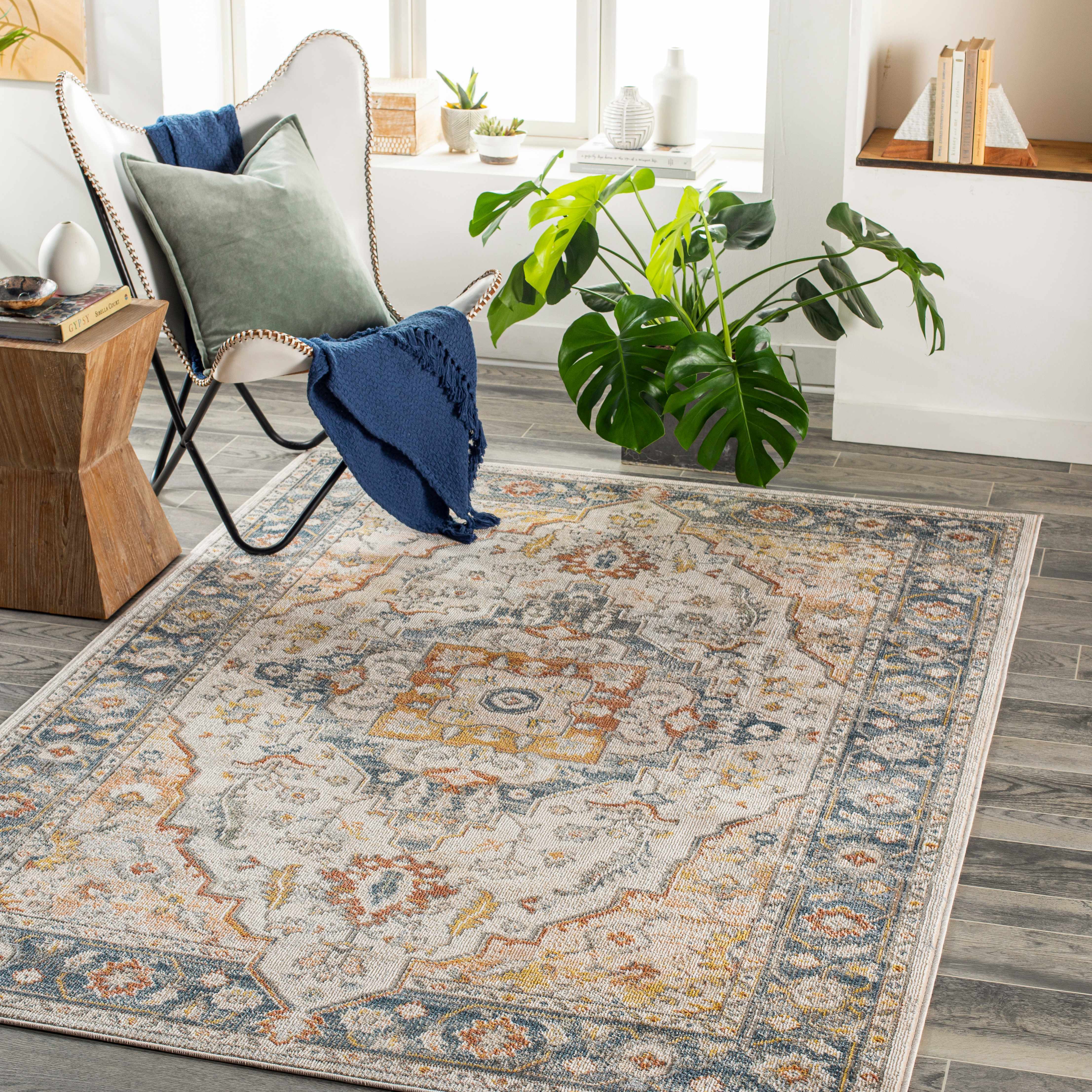Killaloe 9'2in x 12' Updated Traditional Farmhouse Area Rug - Hauteloom
