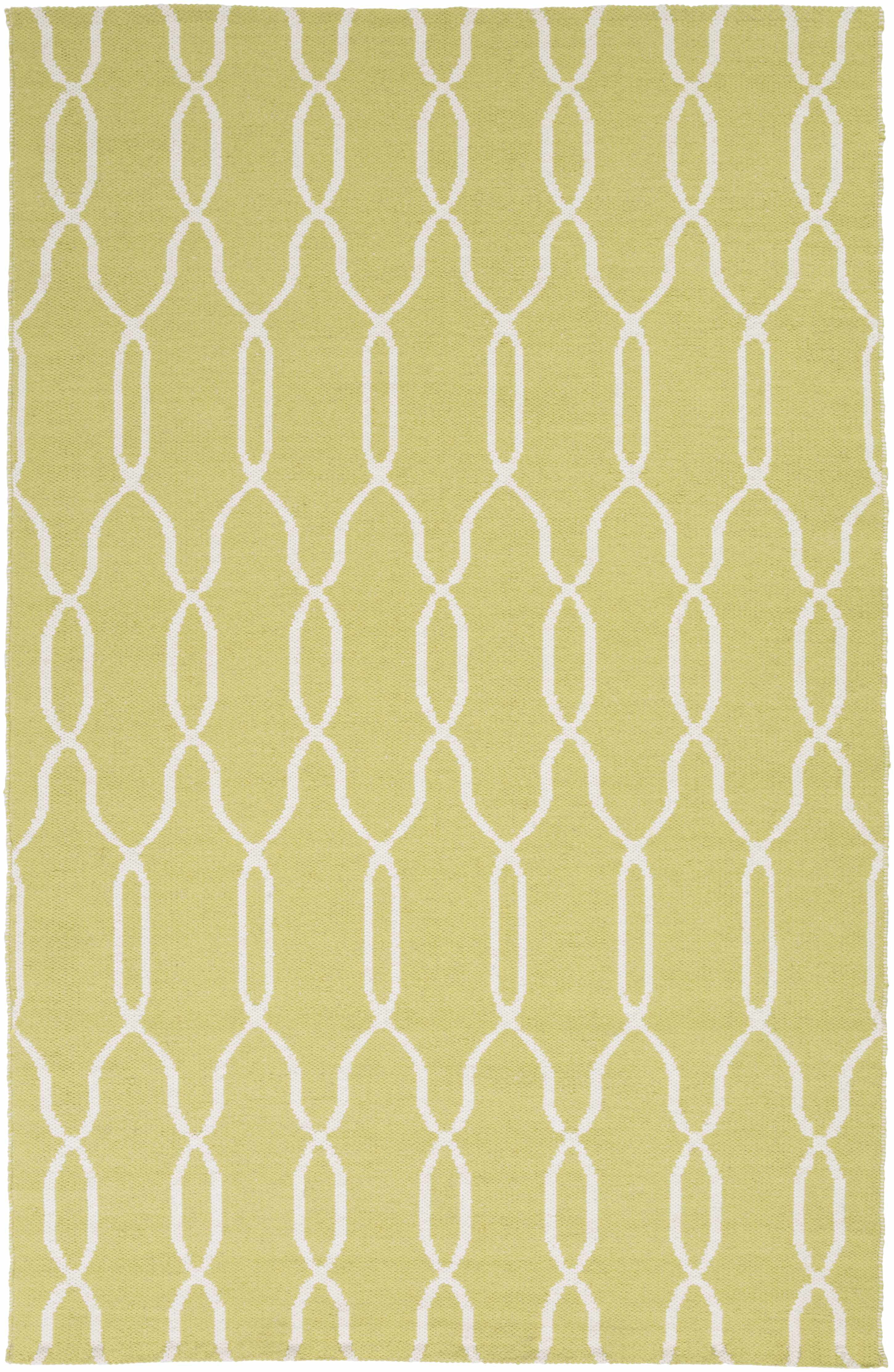 Penasco 8' x 11' Transitional Flat Weave Moroccan Trellis Wool Area Rug - Hauteloom