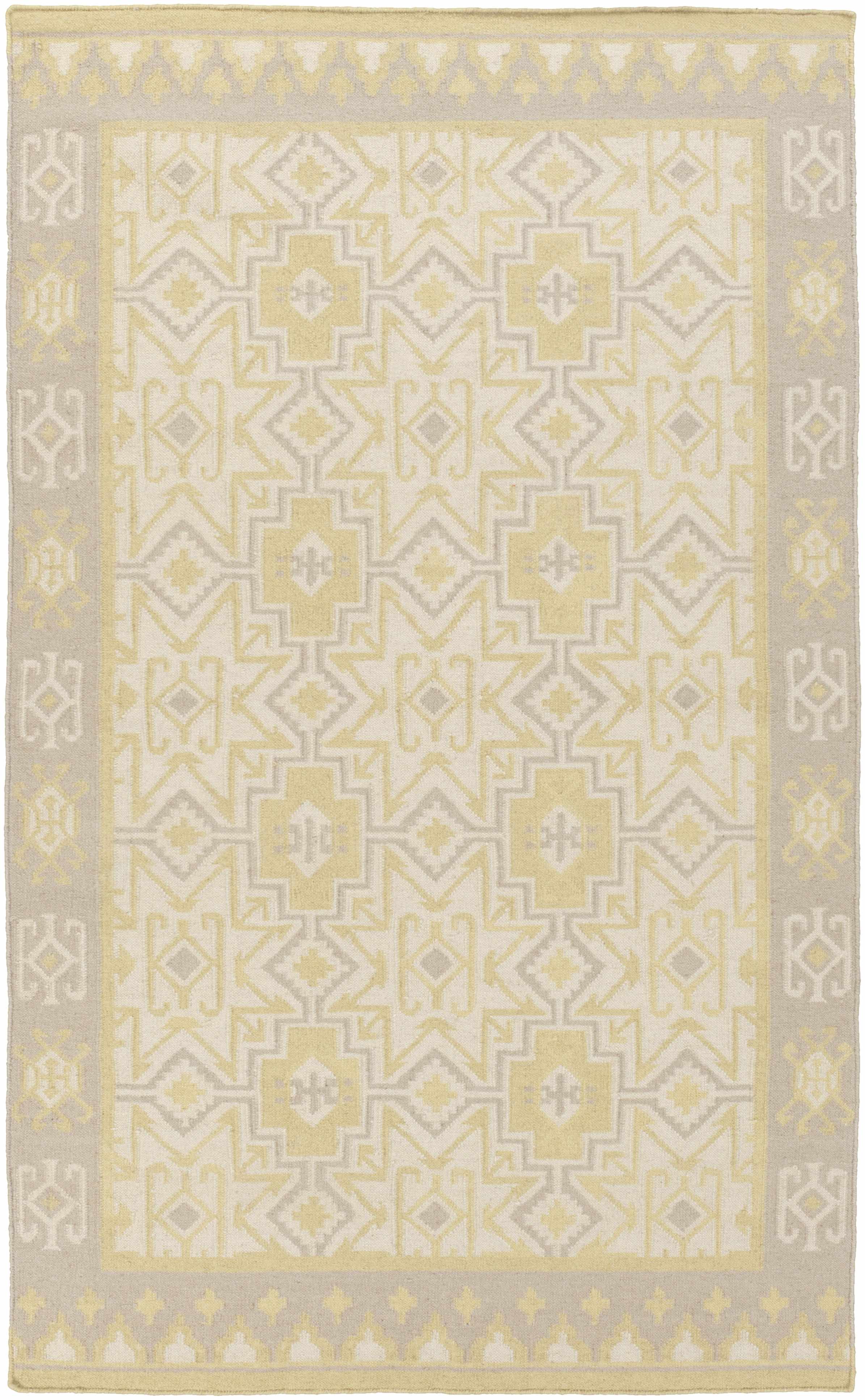 Ghent 2' x 3' Southwest Flatweave Southwestern Moroccan Wool Area Rug - Hauteloom