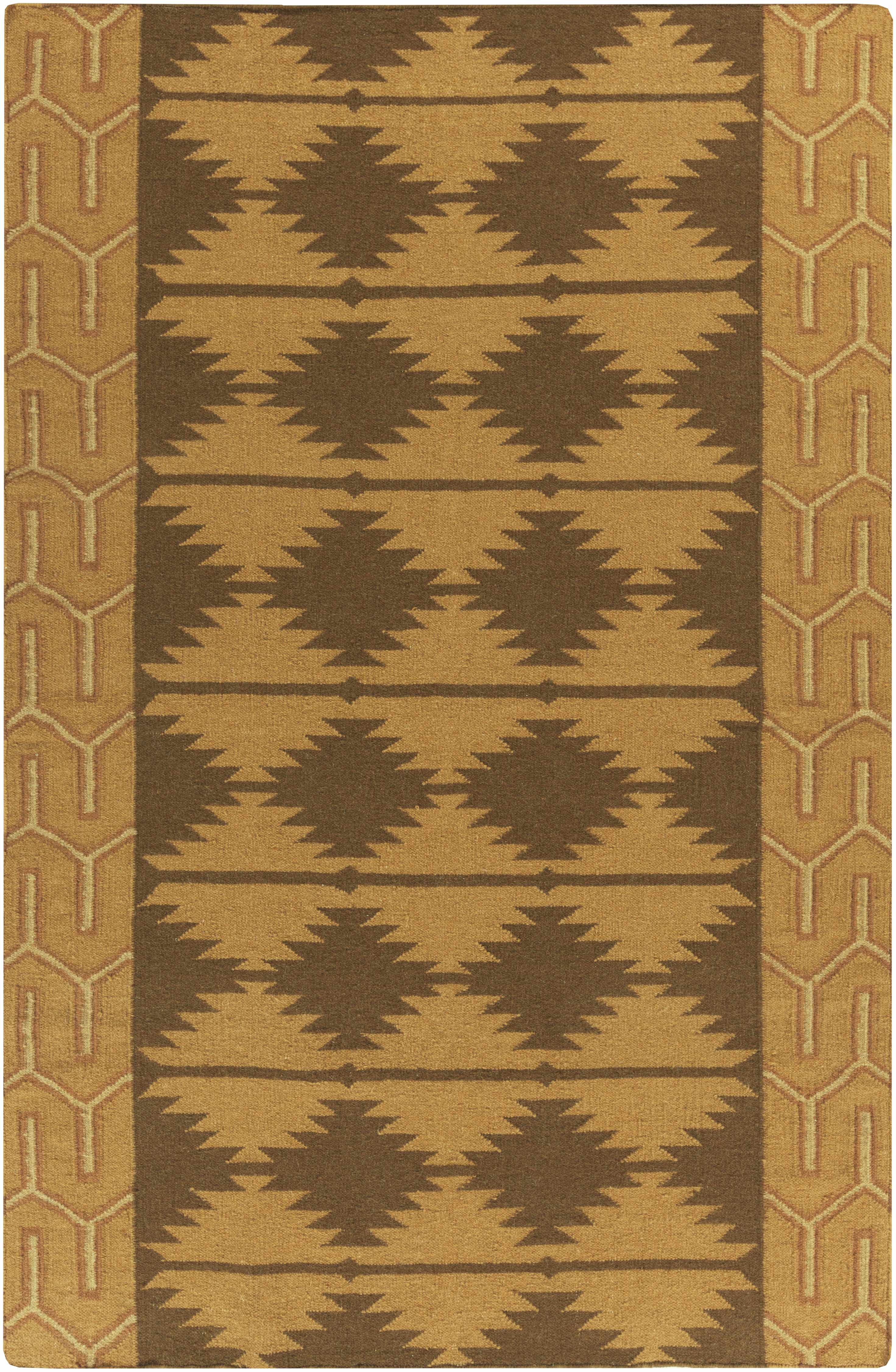 Morse 2' x 3' Southwest Flatweave Southwestern Moroccan Wool Area Rug - Hauteloom