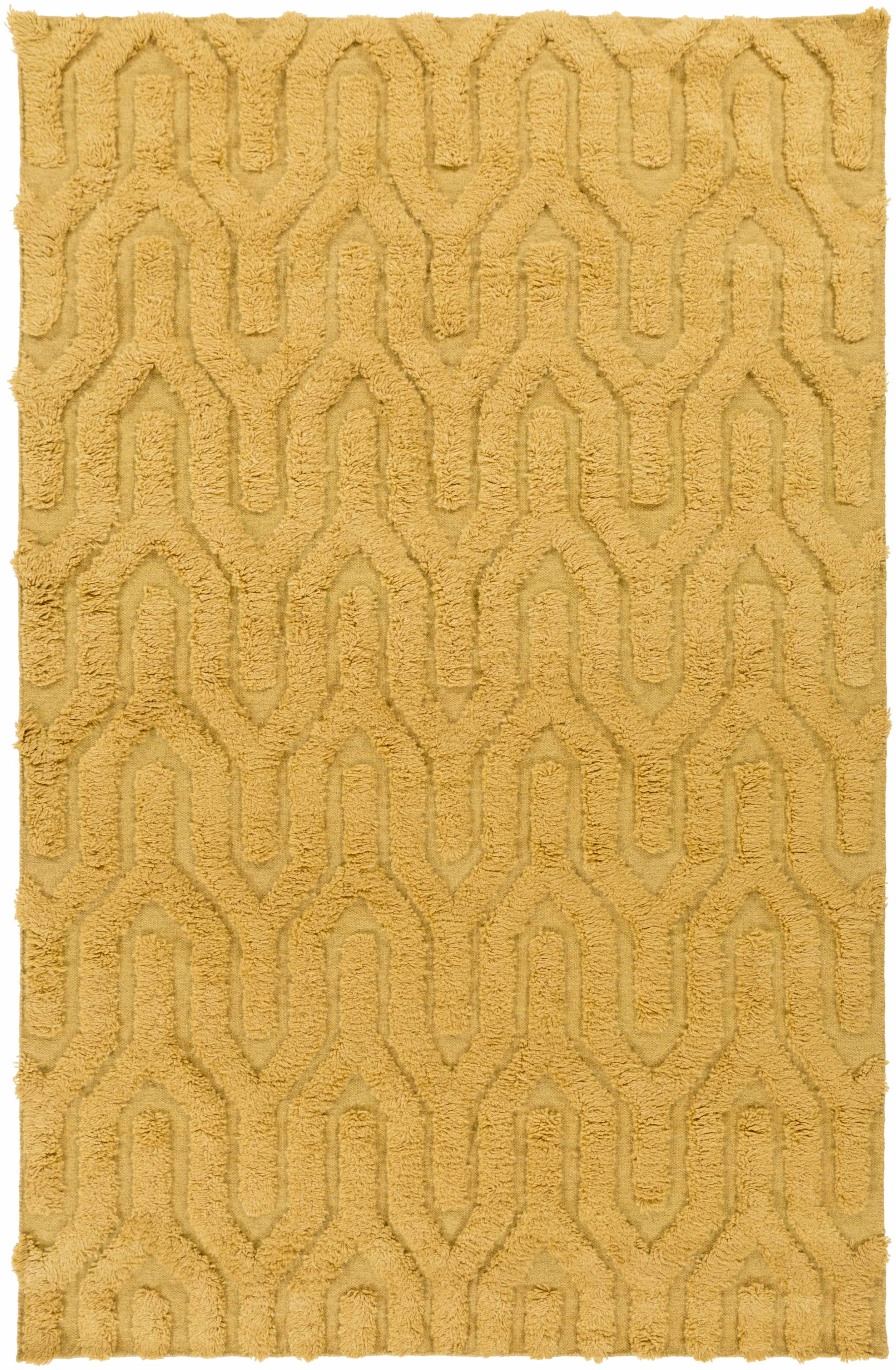 Claremont 2' x 3' Textural Moroccan Bohemian Farmhouse Wool Area Rug - Hauteloom
