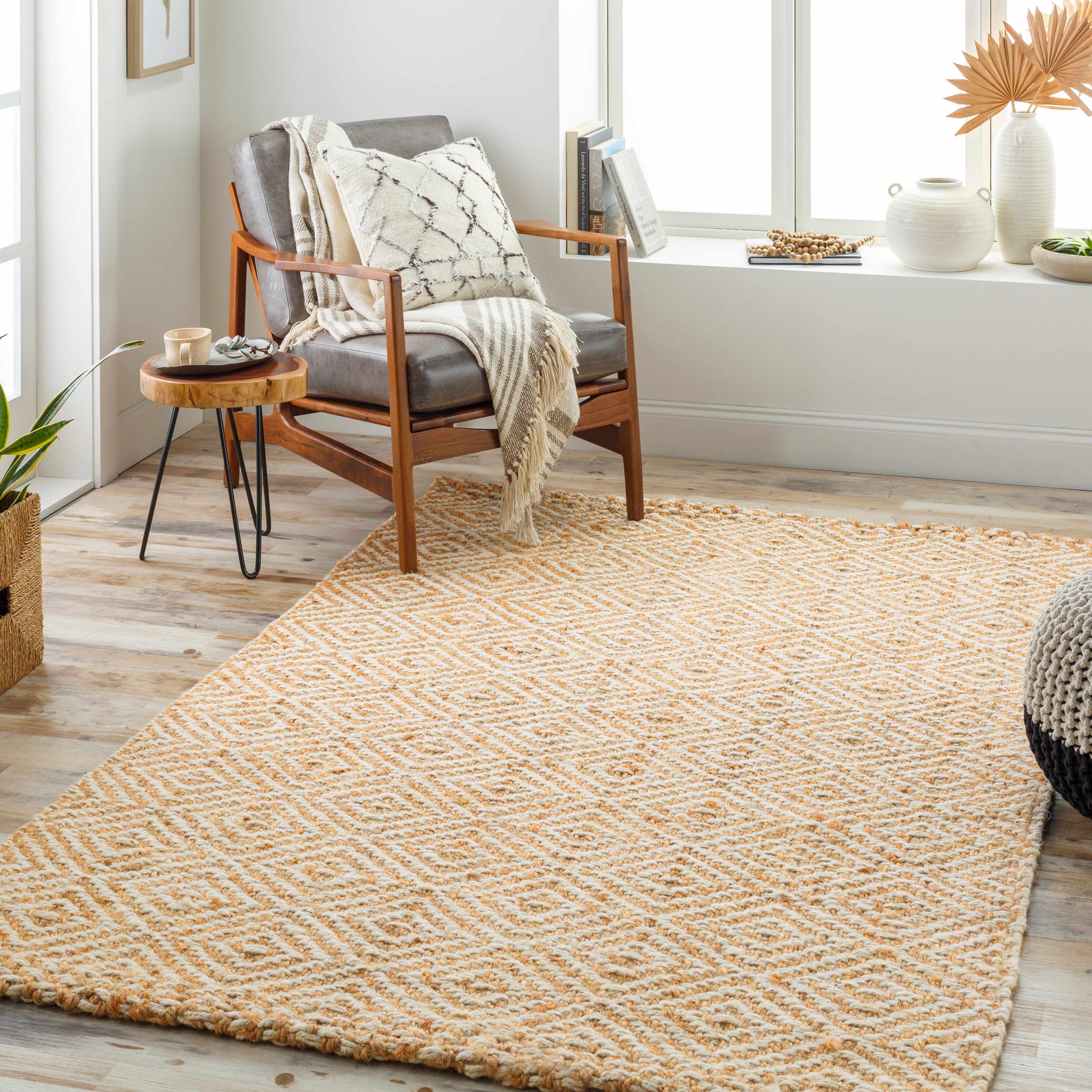 Eriko 2'6in x 8' Jute Runner - Hauteloom