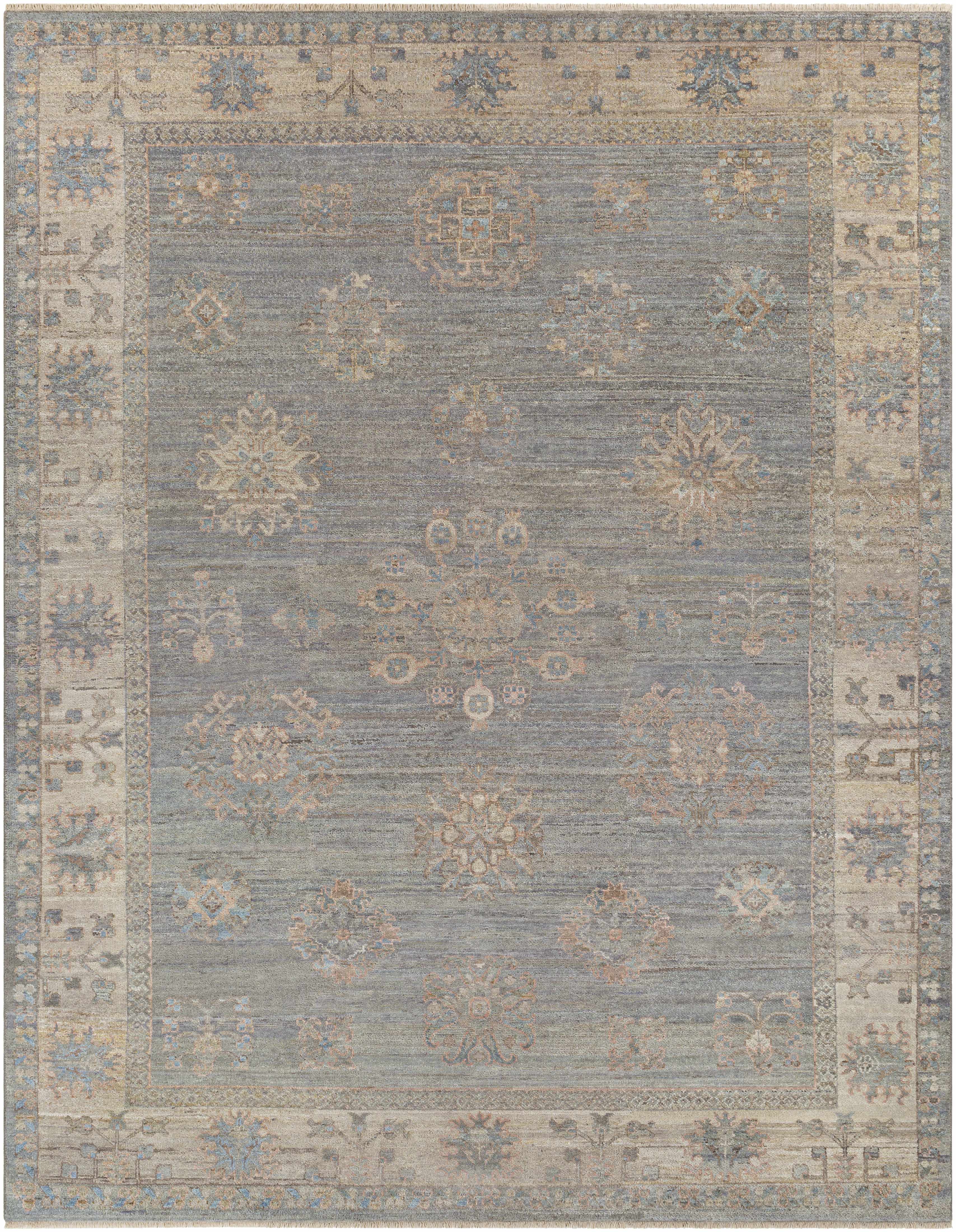 Ulukisla 6' x 9' Handmade Wool Traditional Wool Area Rug - Hauteloom