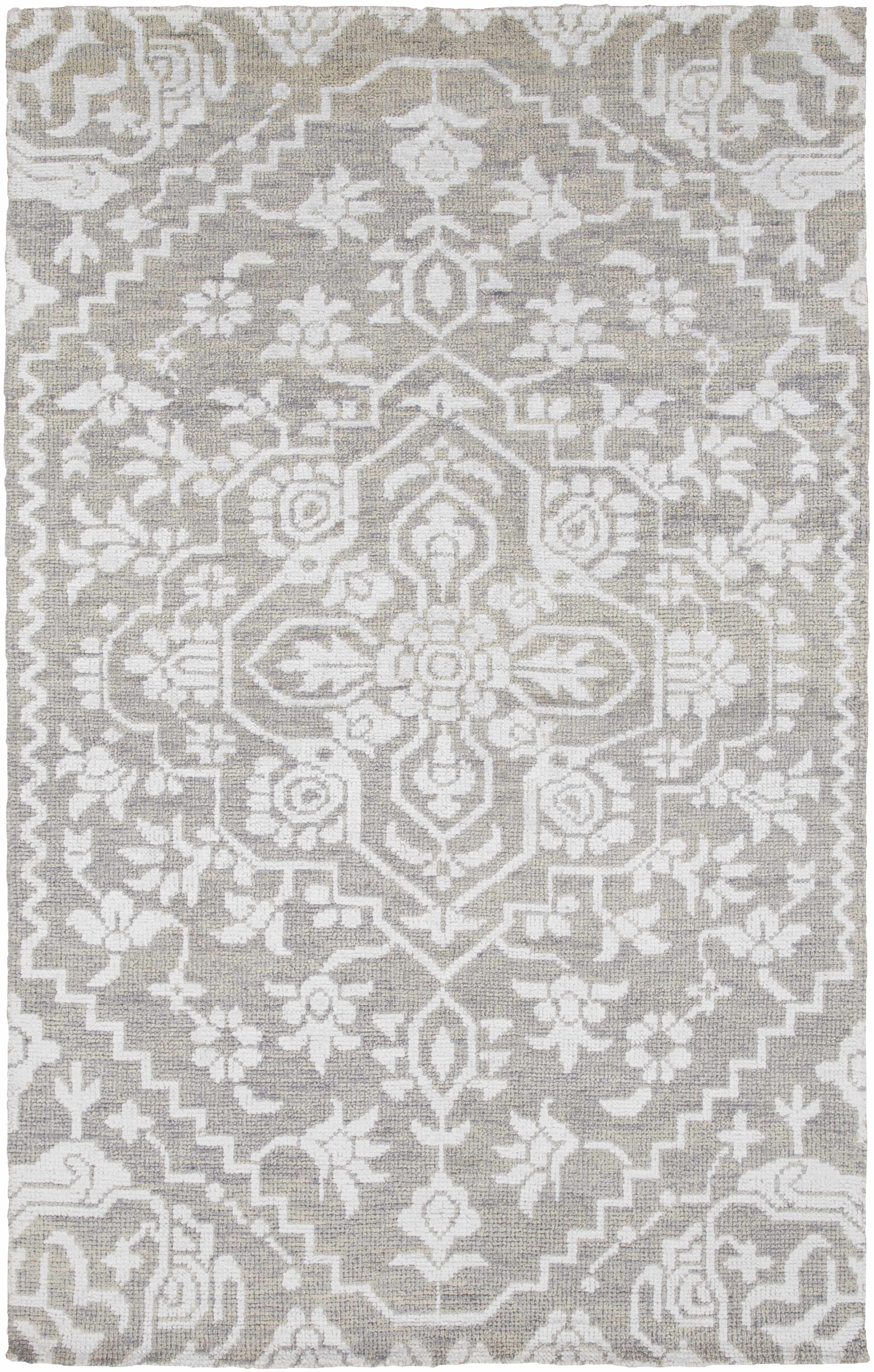 Roxobel 2' x 3' Traditional NZ Wool Area Rug - Hauteloom