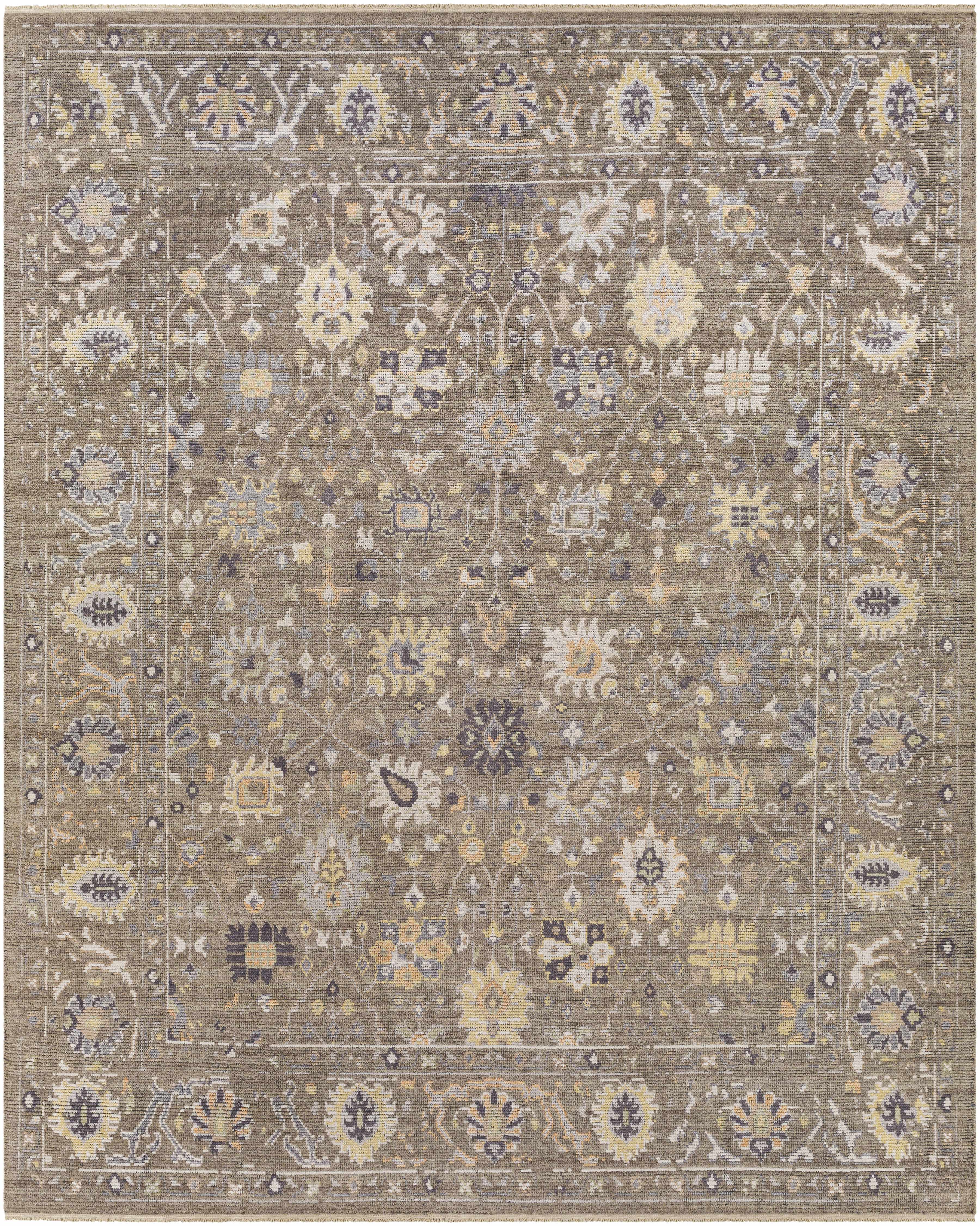 Kajiado 6' x 9' Traditional Traditional Handmade Wool Area Rug - Hauteloom