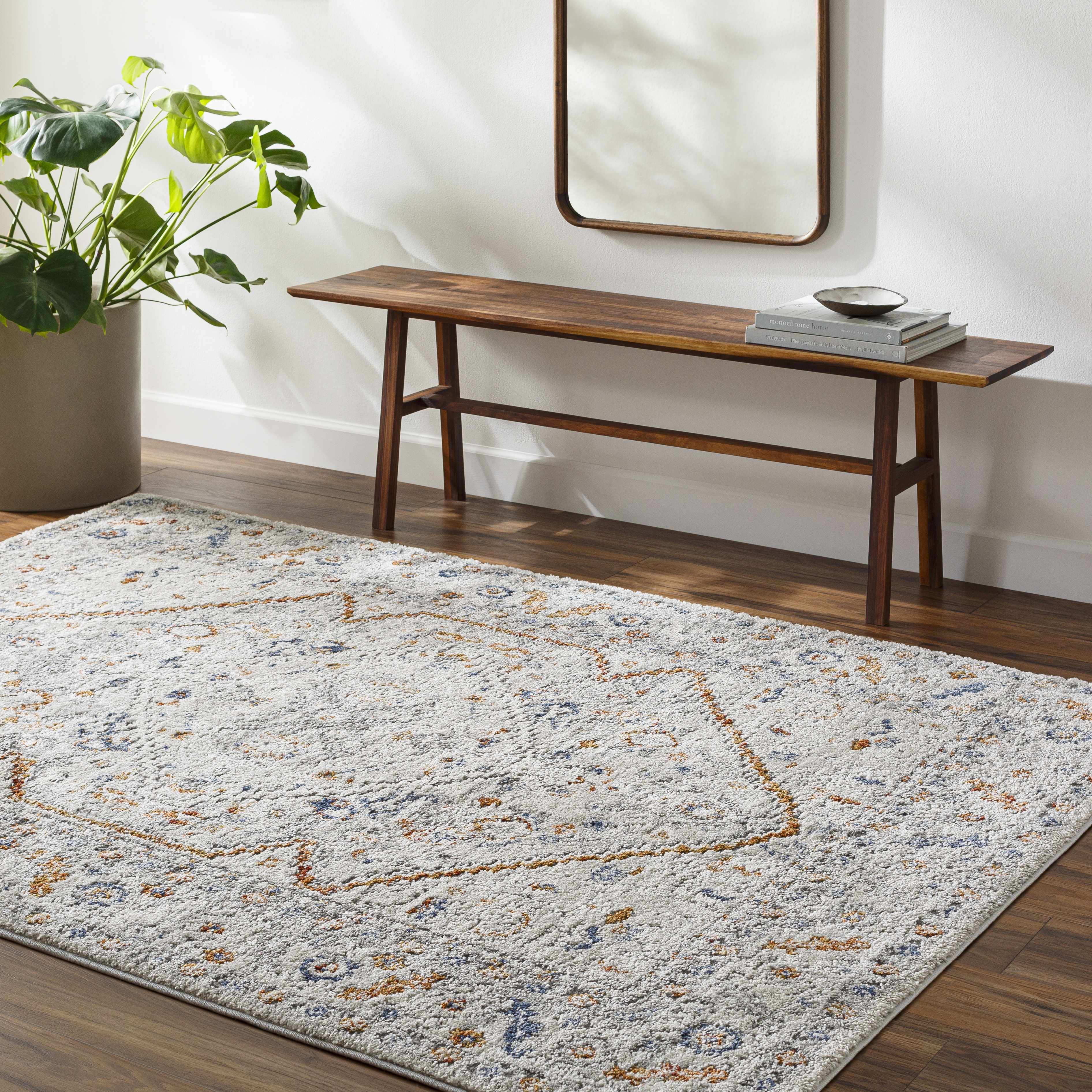 Jeong 5'3in x 7' Area Rug - Hauteloom