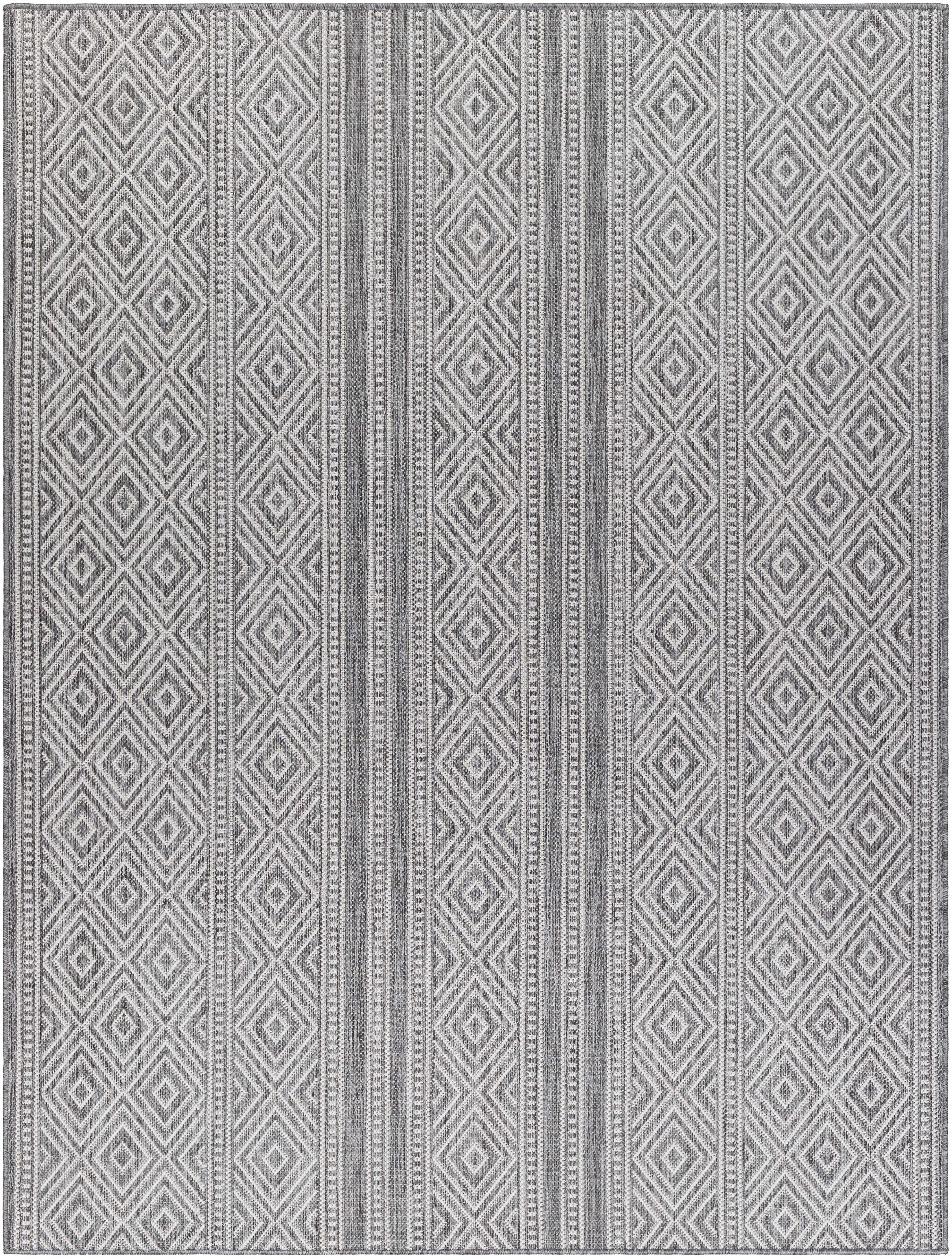 Cyan 6'7in x 9' Area Rug - Hauteloom