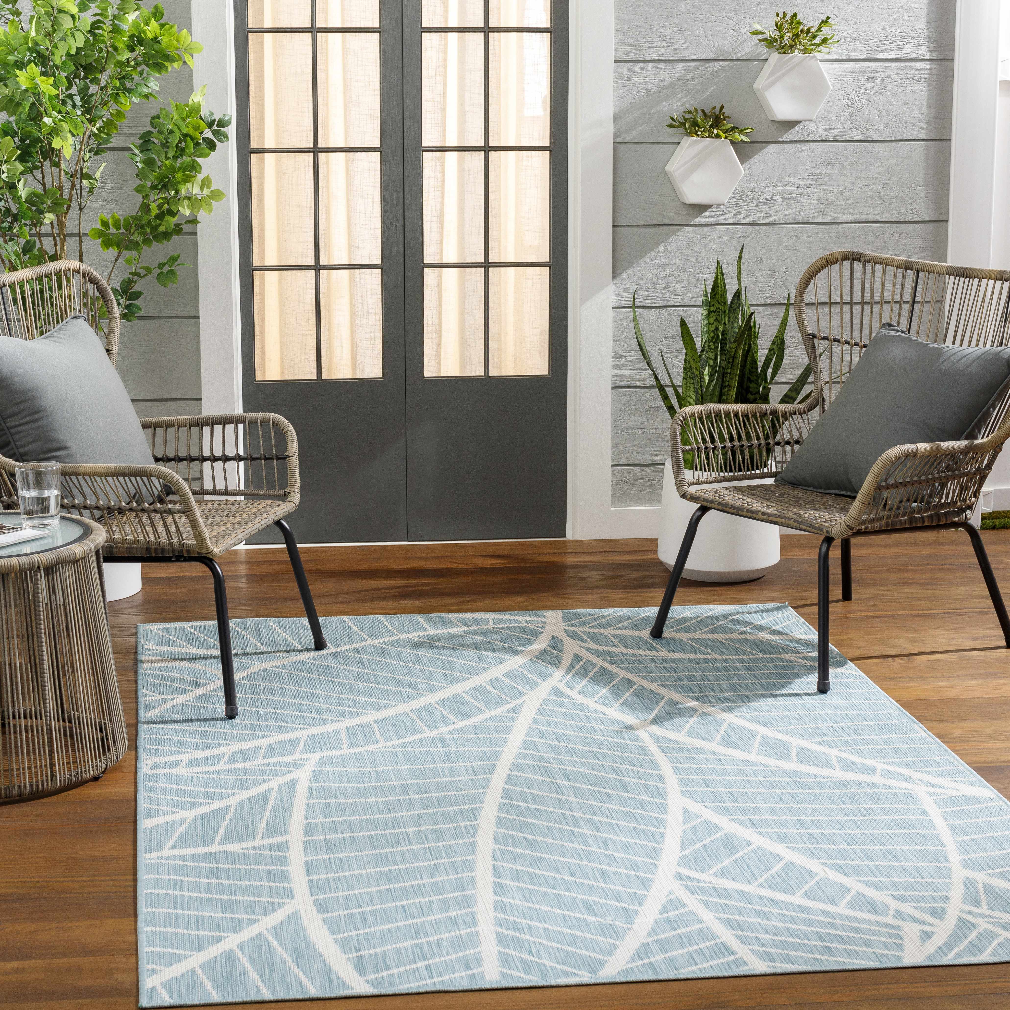 Addie 6'7in x 9' Area Rug - Hauteloom