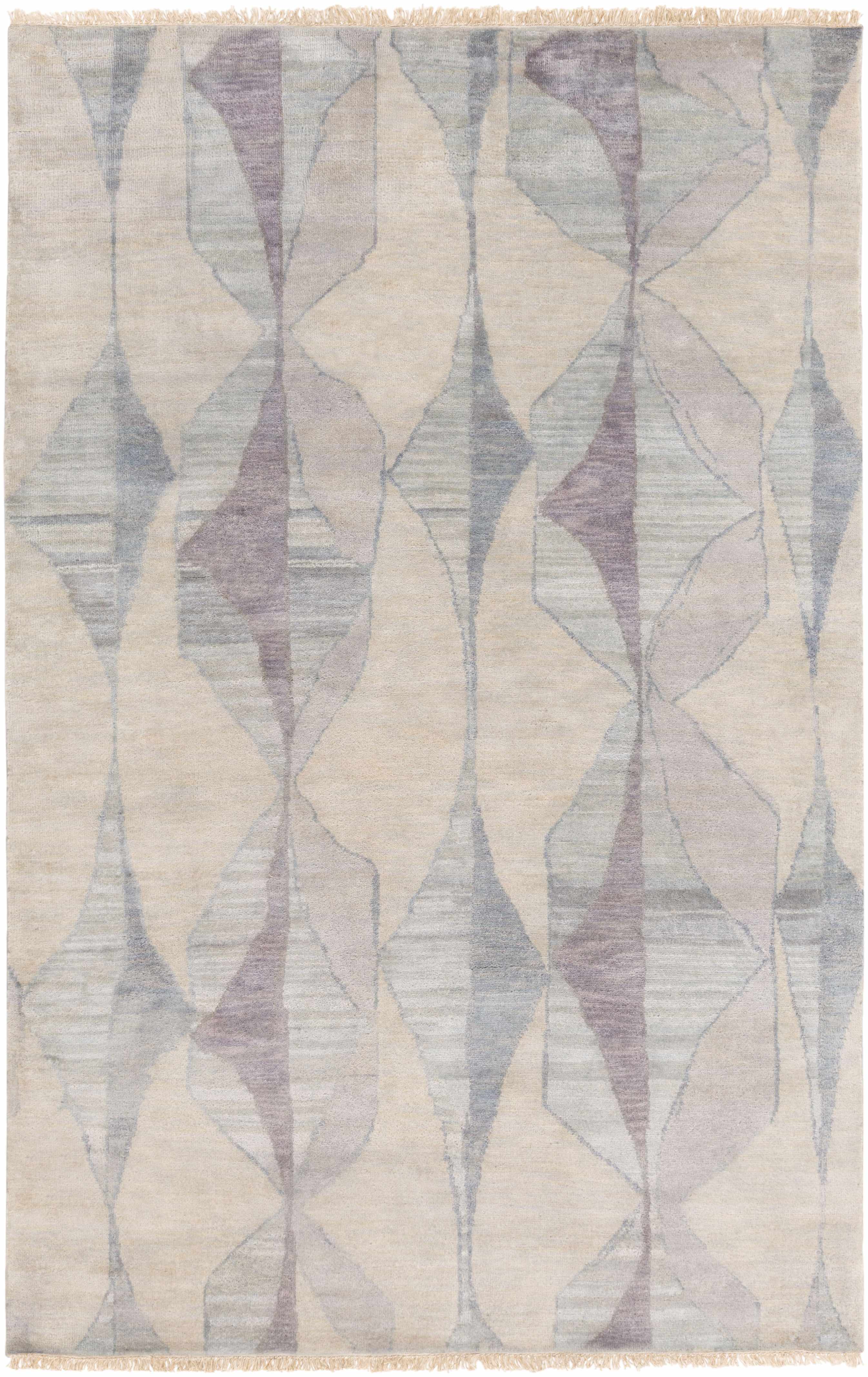 Mosherville 2' x 3' Modern Wool Area Rug - Hauteloom
