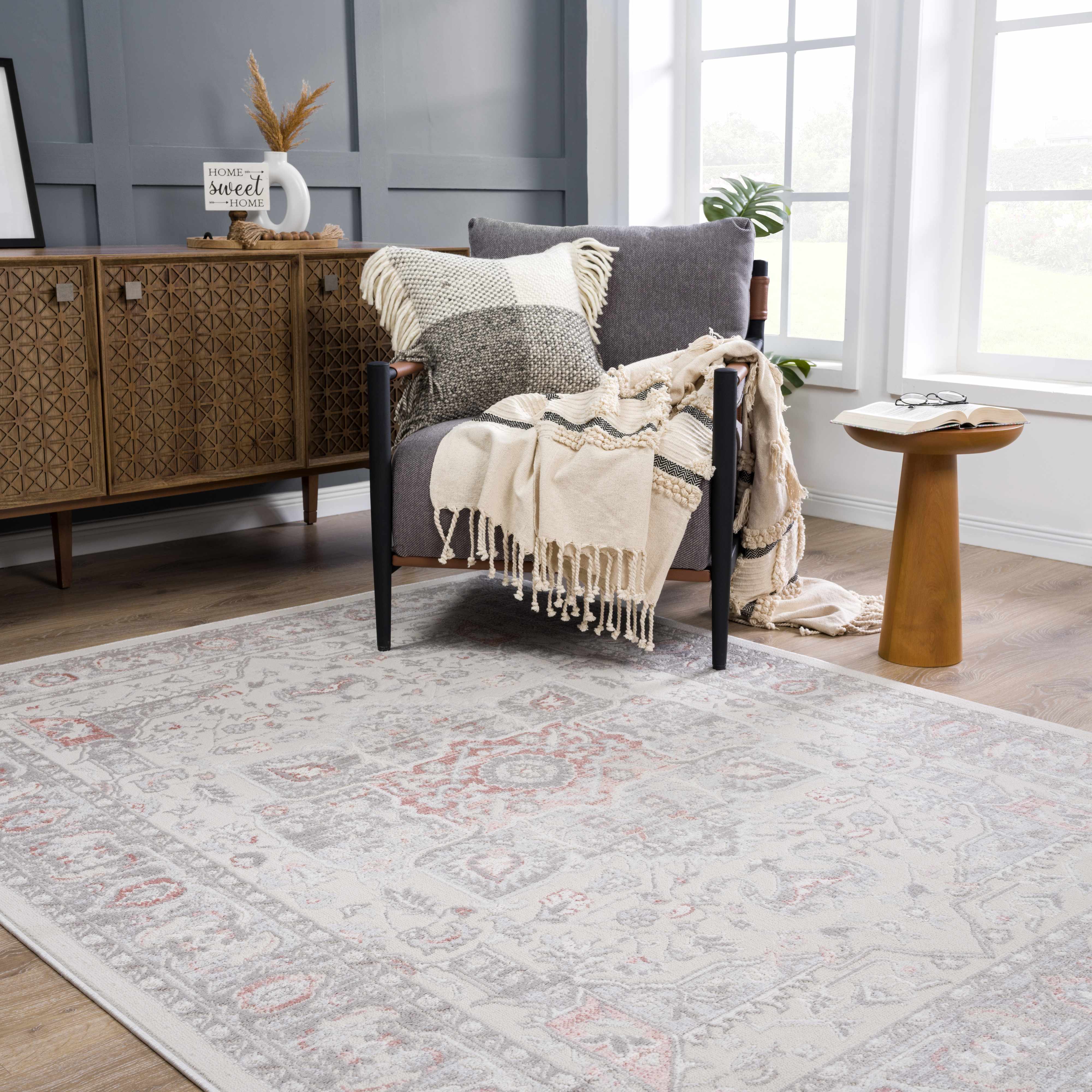 Damla 7'9in x 9'6in Area Rug - Hauteloom