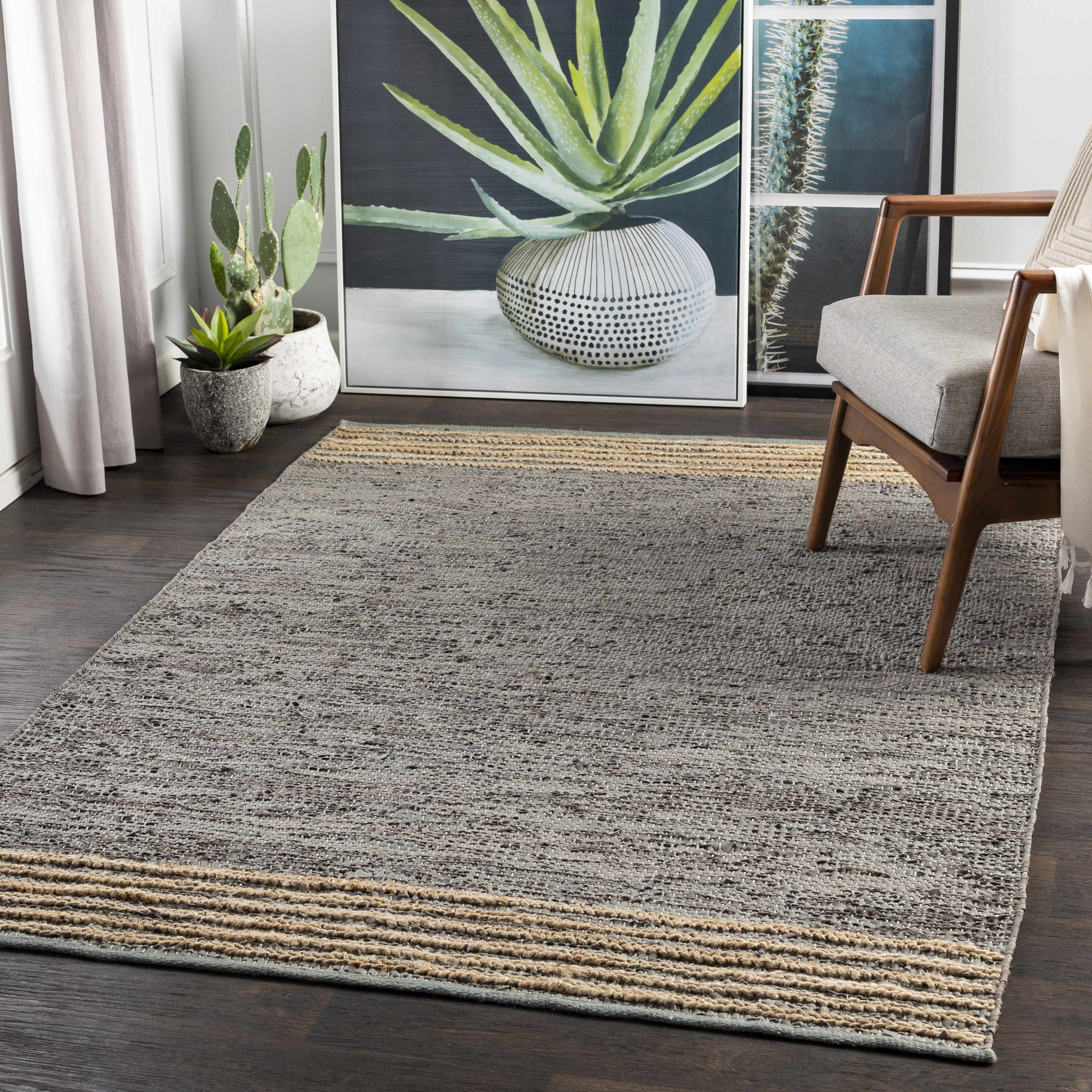 Wollert 5' x 7'6in Modern Area Rug - Hauteloom